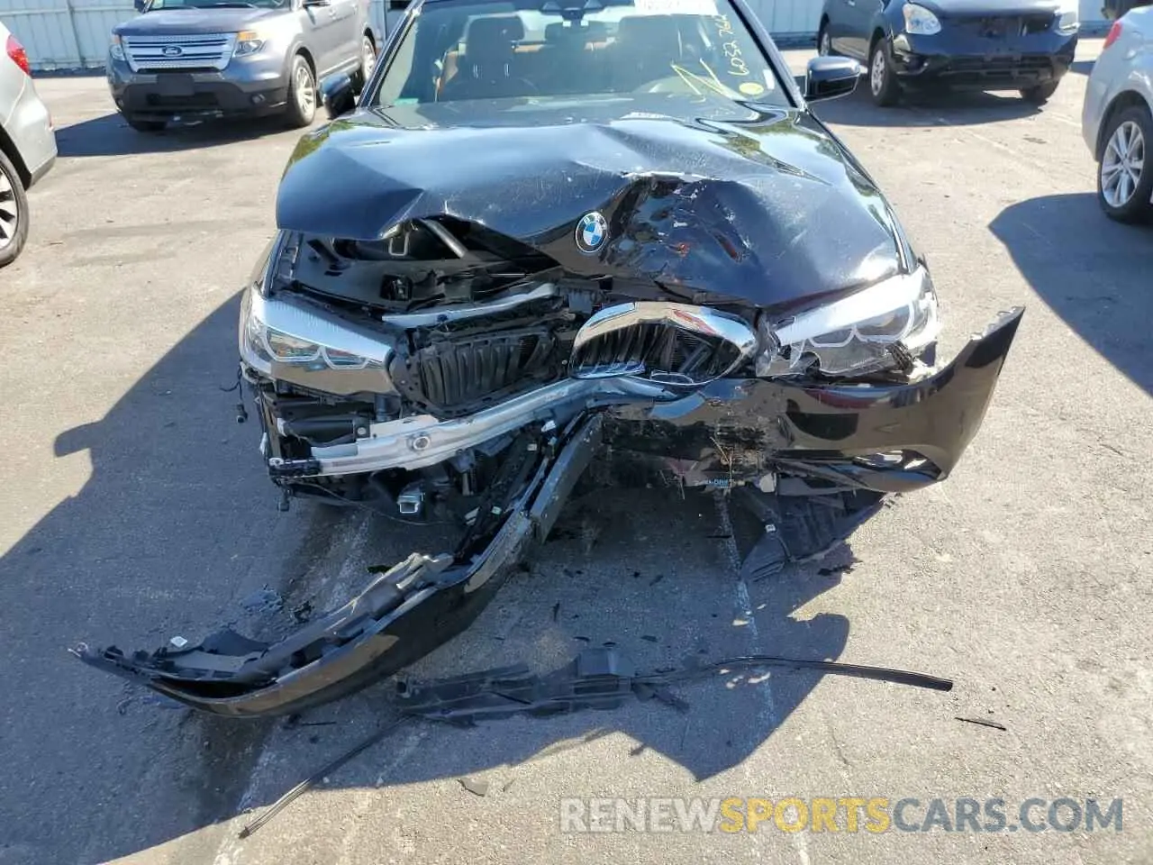 9 Photograph of a damaged car WBAJA7C55KG911899 BMW 5 SERIES 2019
