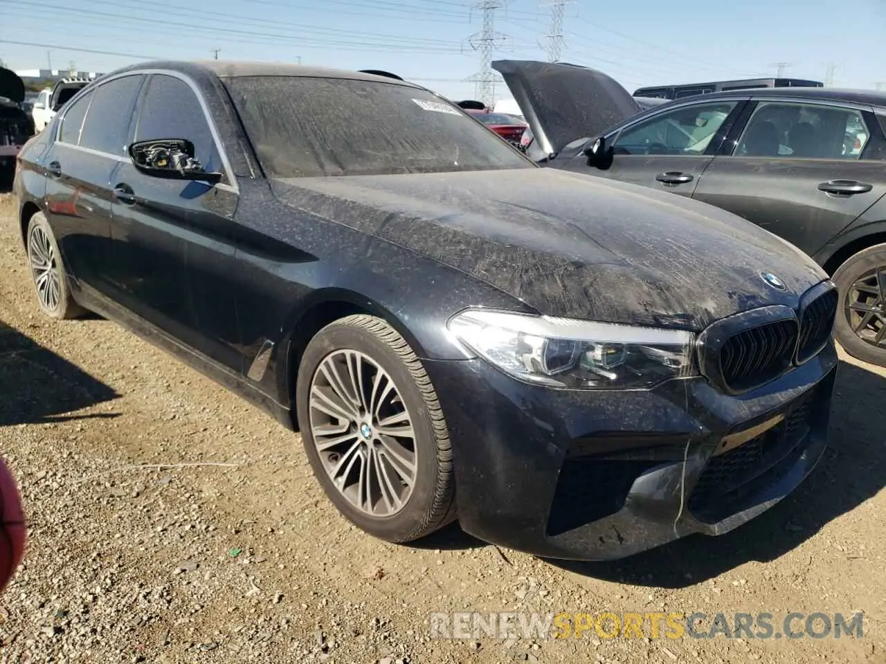4 Photograph of a damaged car WBAJA7C55KWW17182 BMW 5 SERIES 2019
