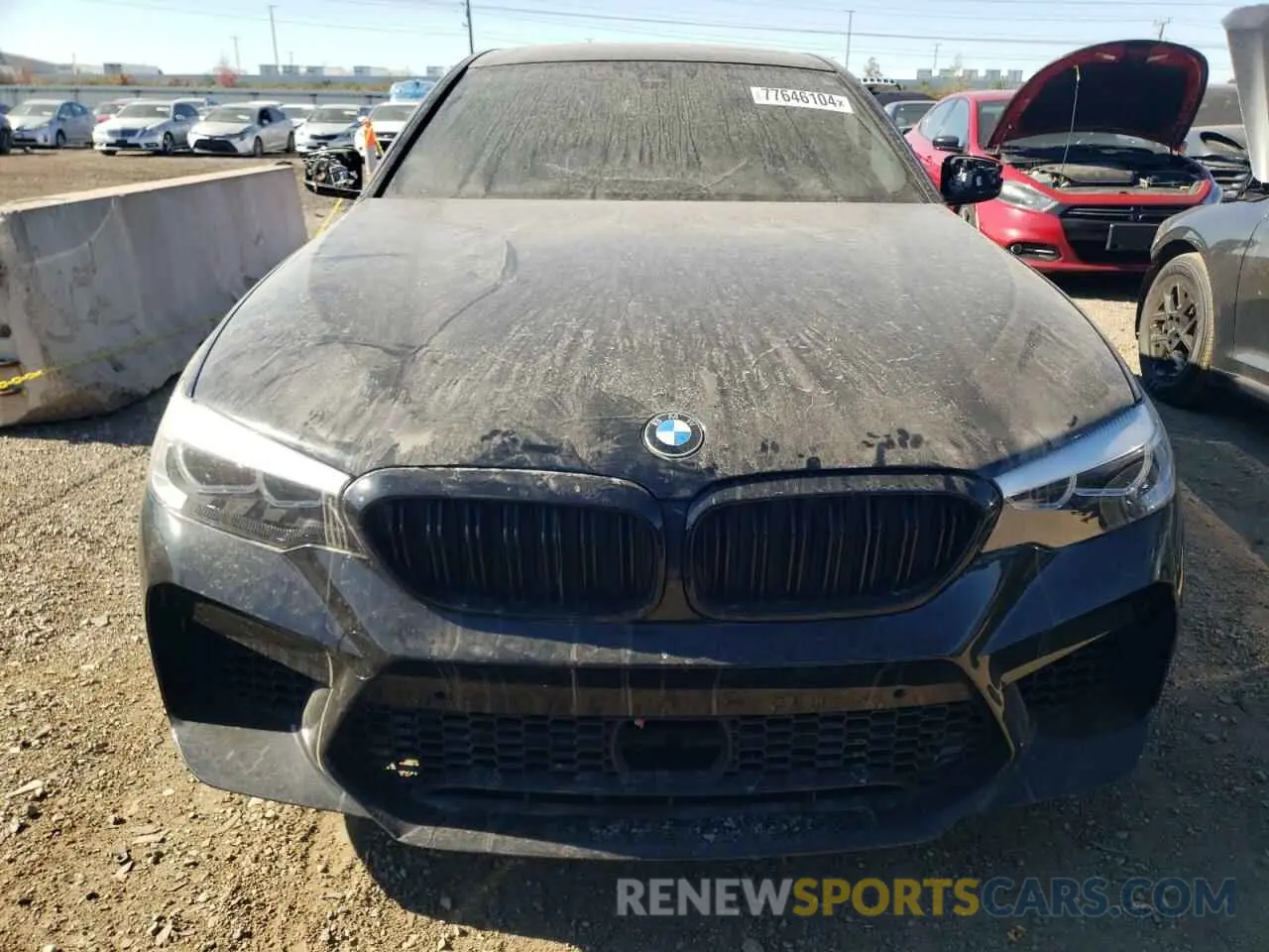 5 Photograph of a damaged car WBAJA7C55KWW17182 BMW 5 SERIES 2019