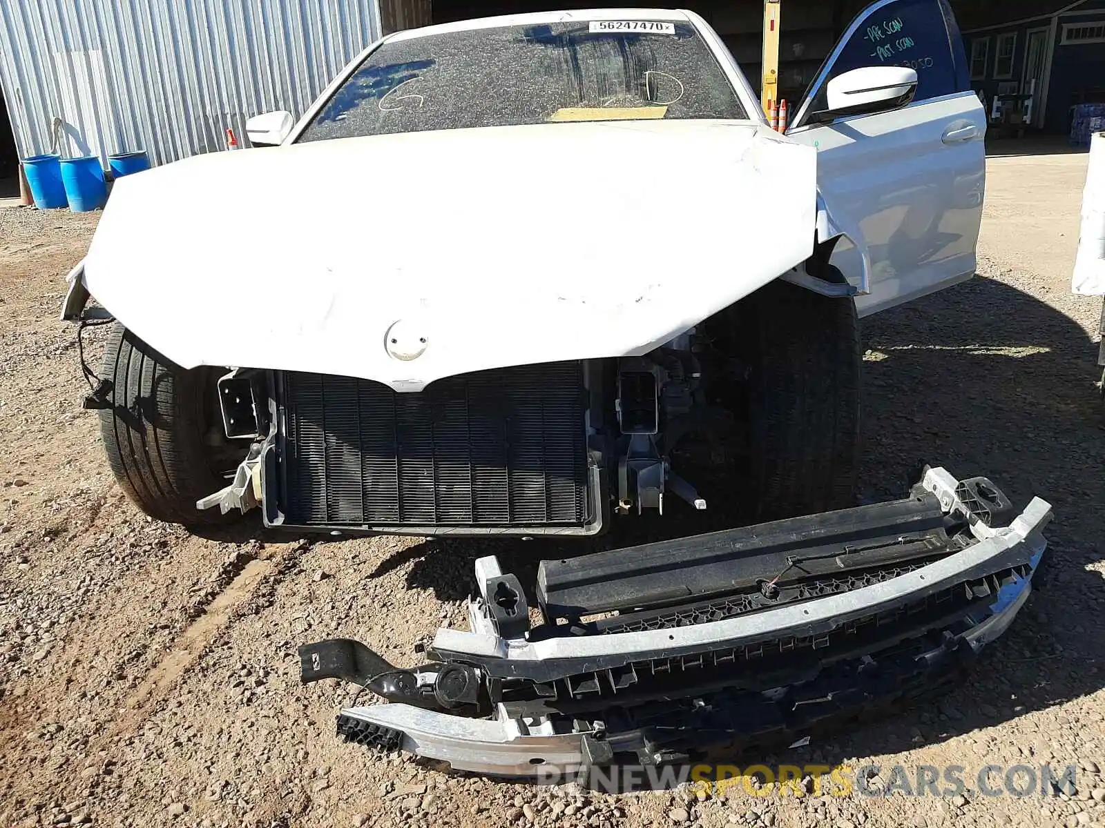 9 Photograph of a damaged car WBAJA7C55KWW17778 BMW 5 SERIES 2019