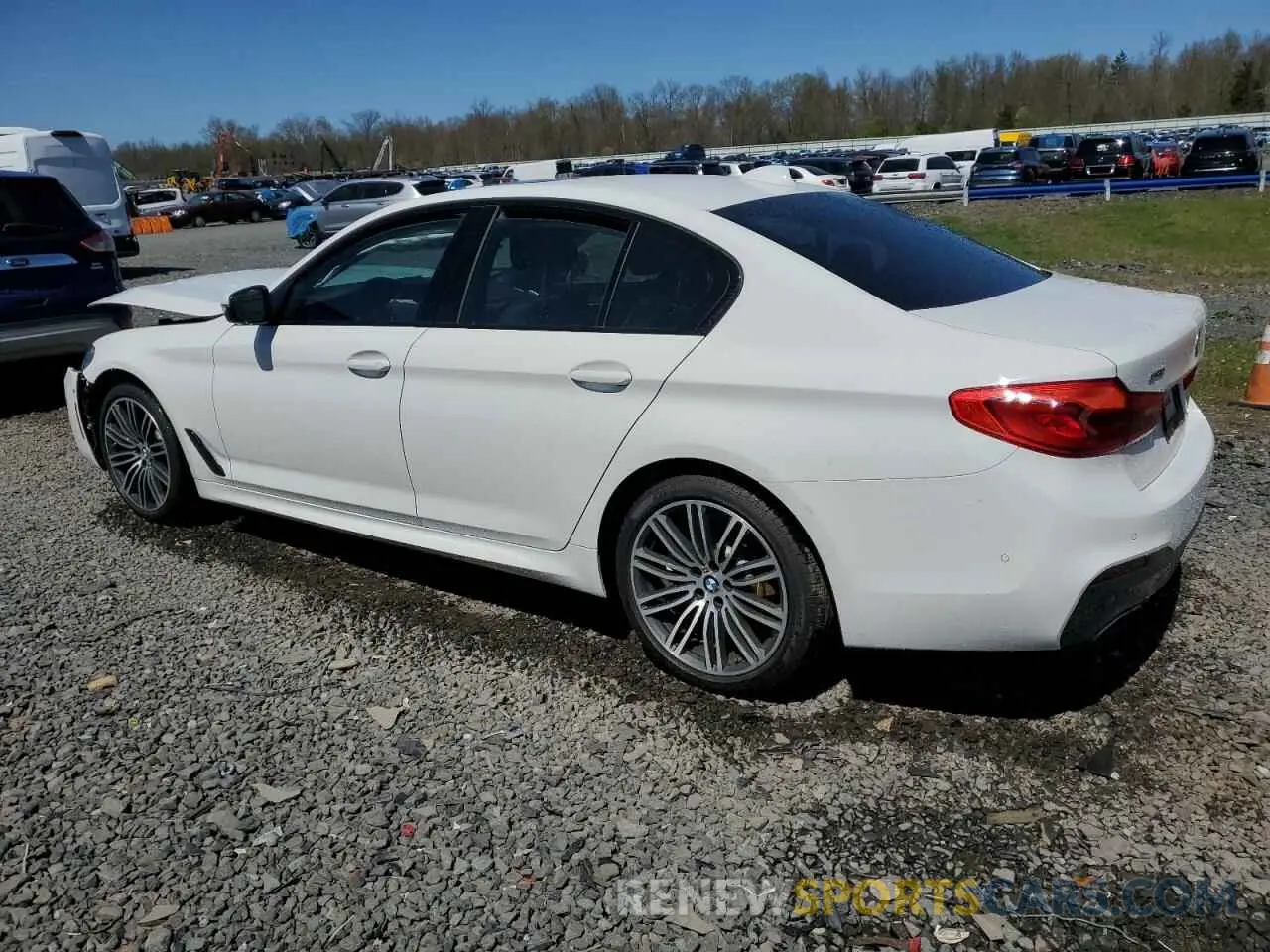 2 Photograph of a damaged car WBAJA7C55KWW49663 BMW 5 SERIES 2019