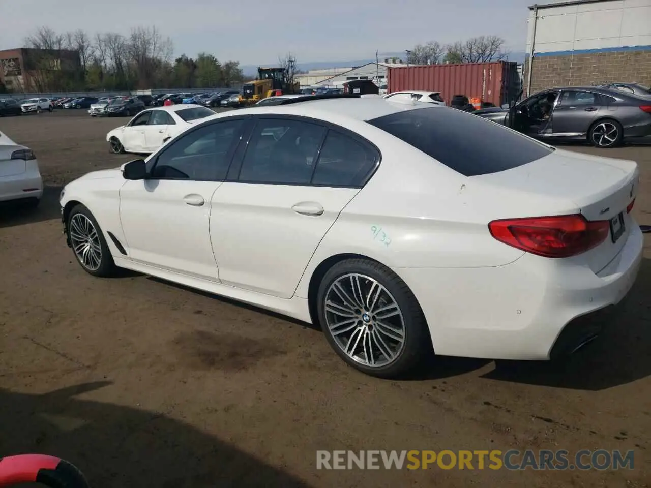 2 Photograph of a damaged car WBAJA7C56KG909742 BMW 5 SERIES 2019