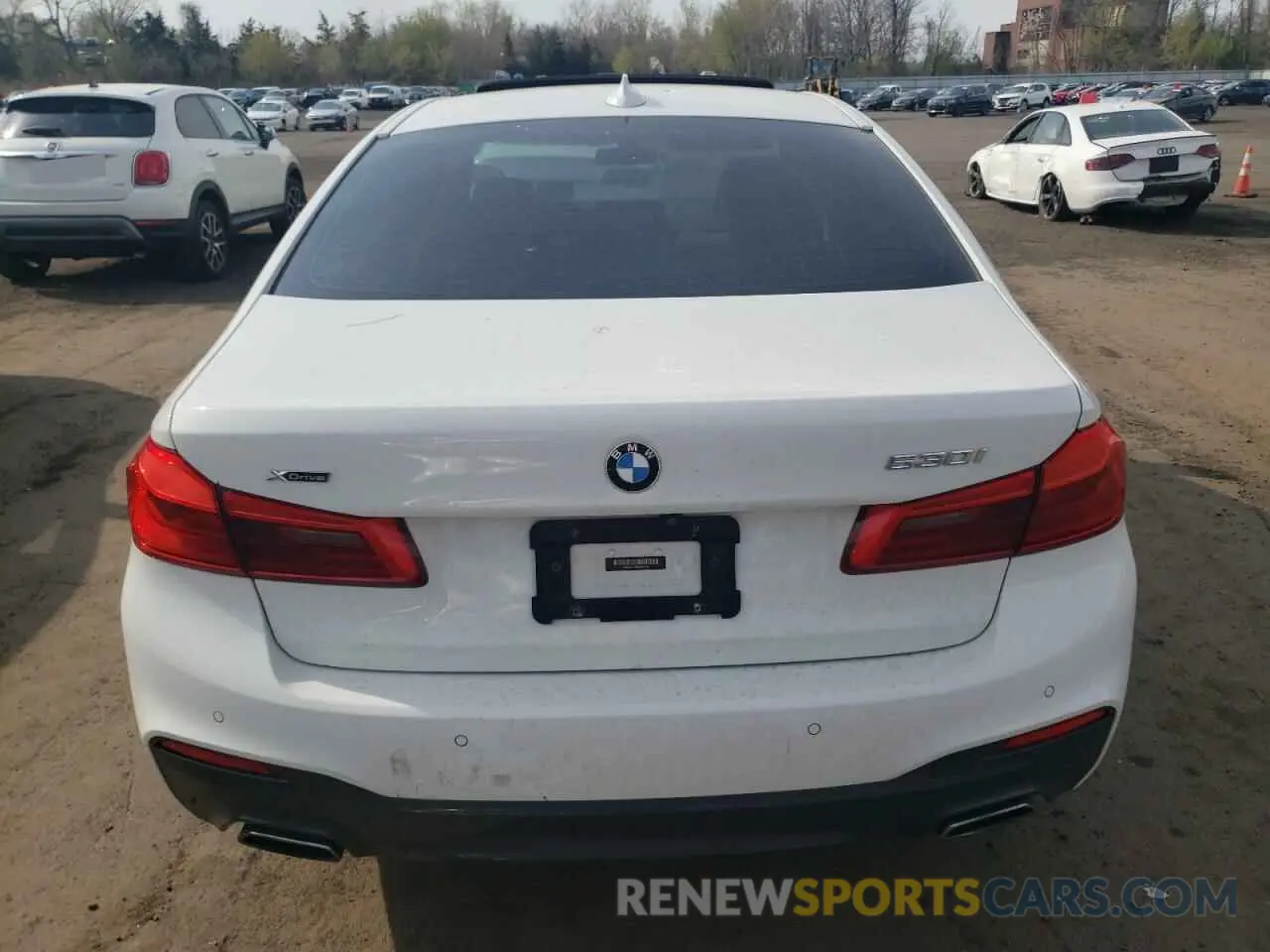 6 Photograph of a damaged car WBAJA7C56KG909742 BMW 5 SERIES 2019