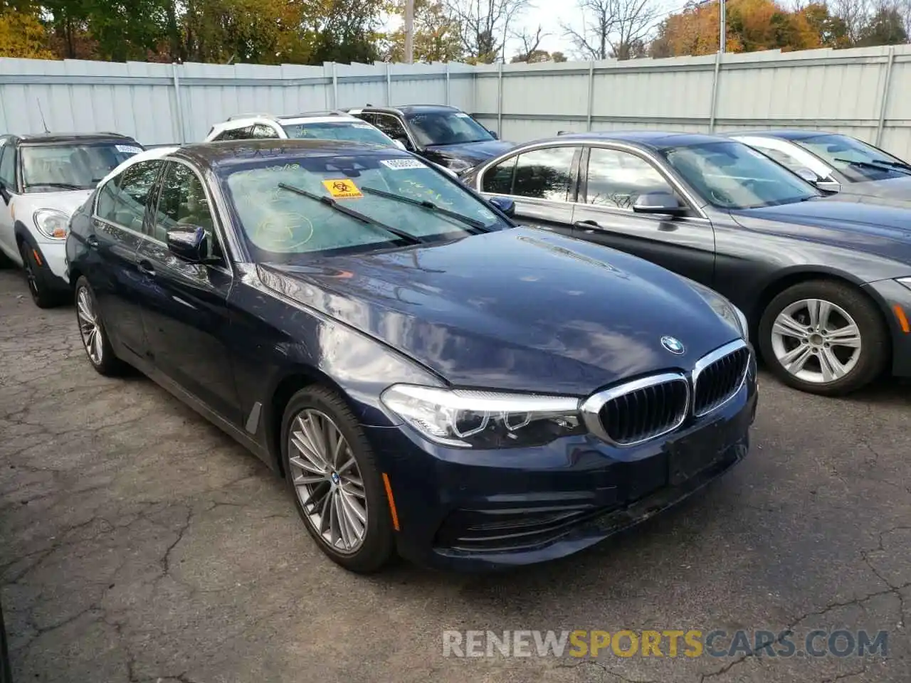 1 Photograph of a damaged car WBAJA7C56KWW08796 BMW 5 SERIES 2019