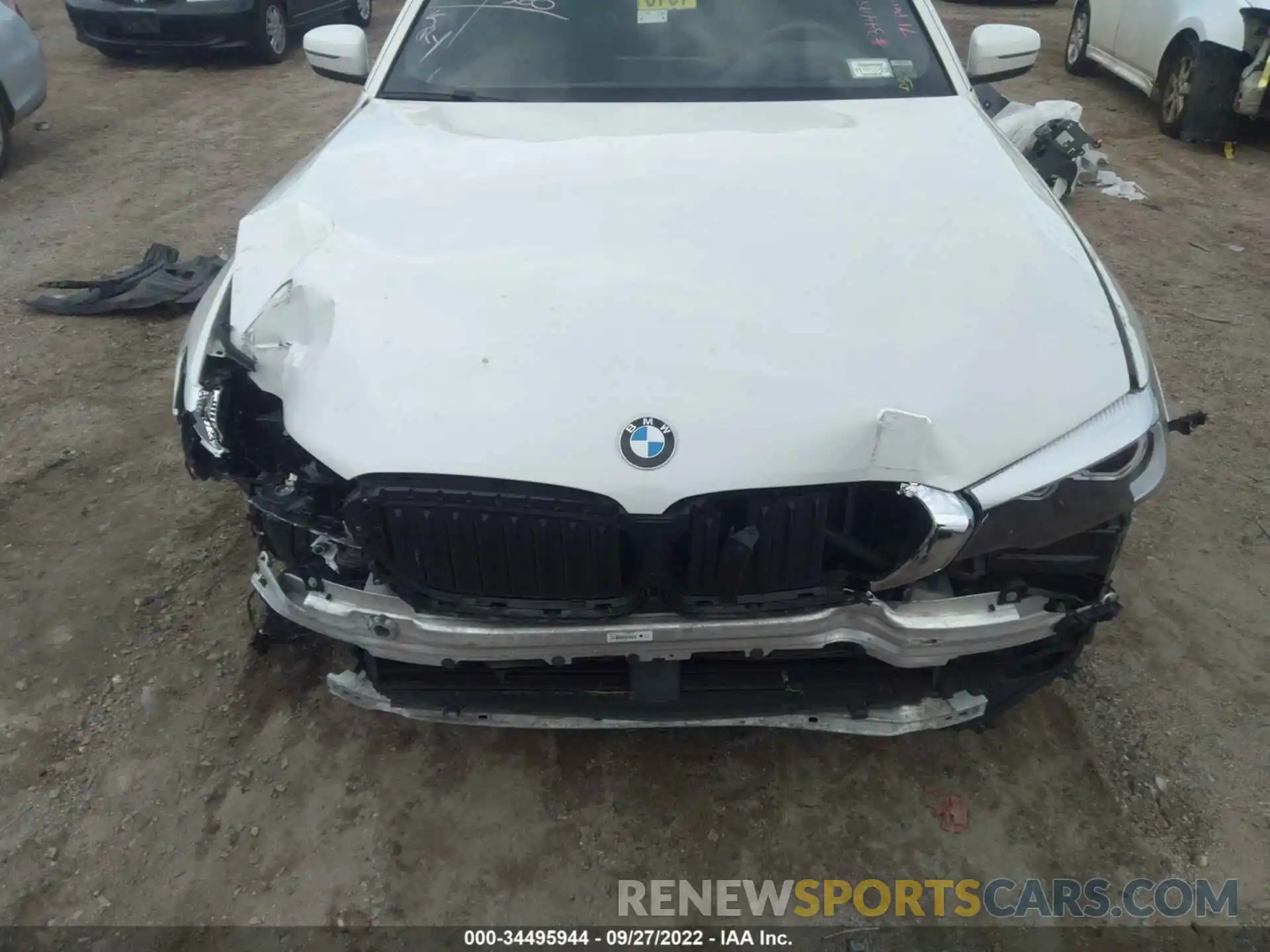 6 Photograph of a damaged car WBAJA7C56KWW23573 BMW 5 SERIES 2019