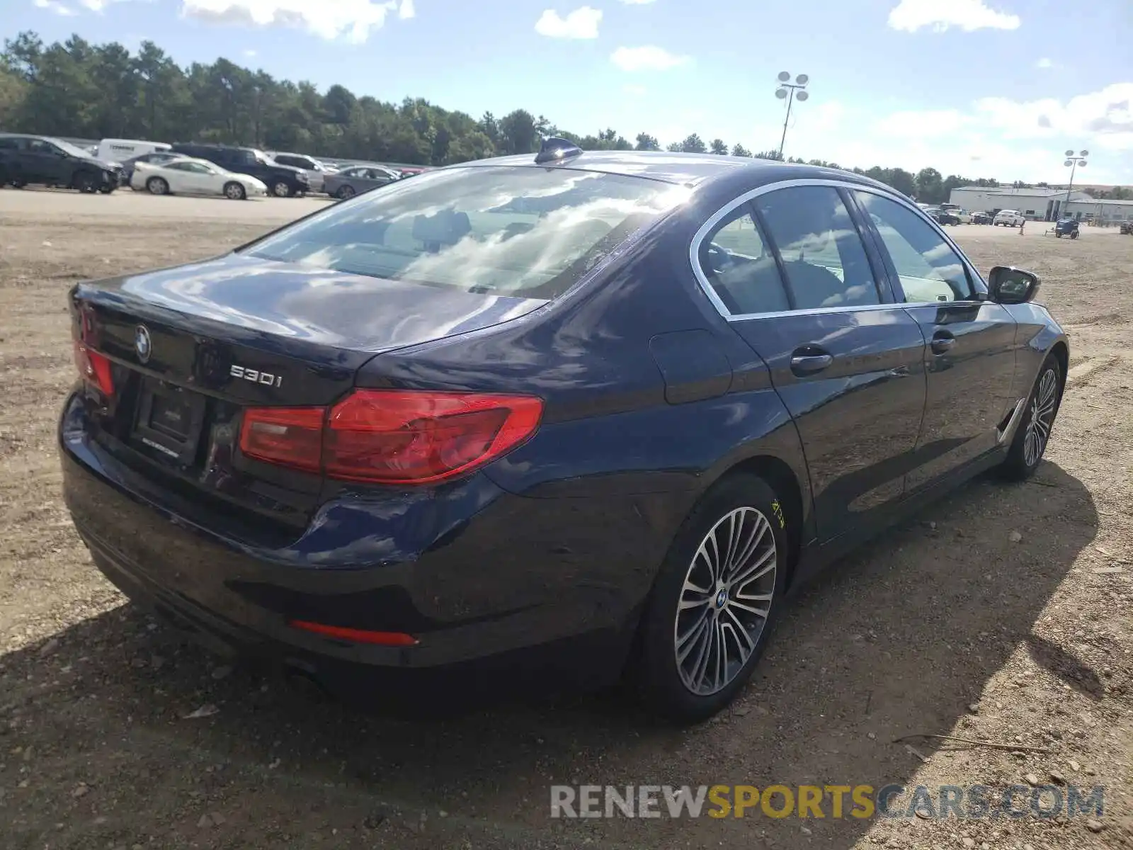 4 Photograph of a damaged car WBAJA7C56KWW49655 BMW 5 SERIES 2019