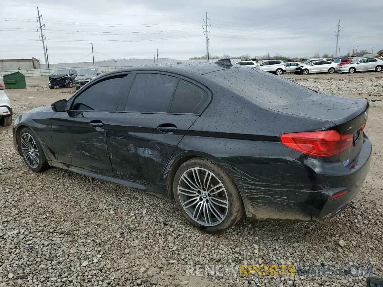 2 Photograph of a damaged car WBAJA7C57KG910379 BMW 5 SERIES 2019