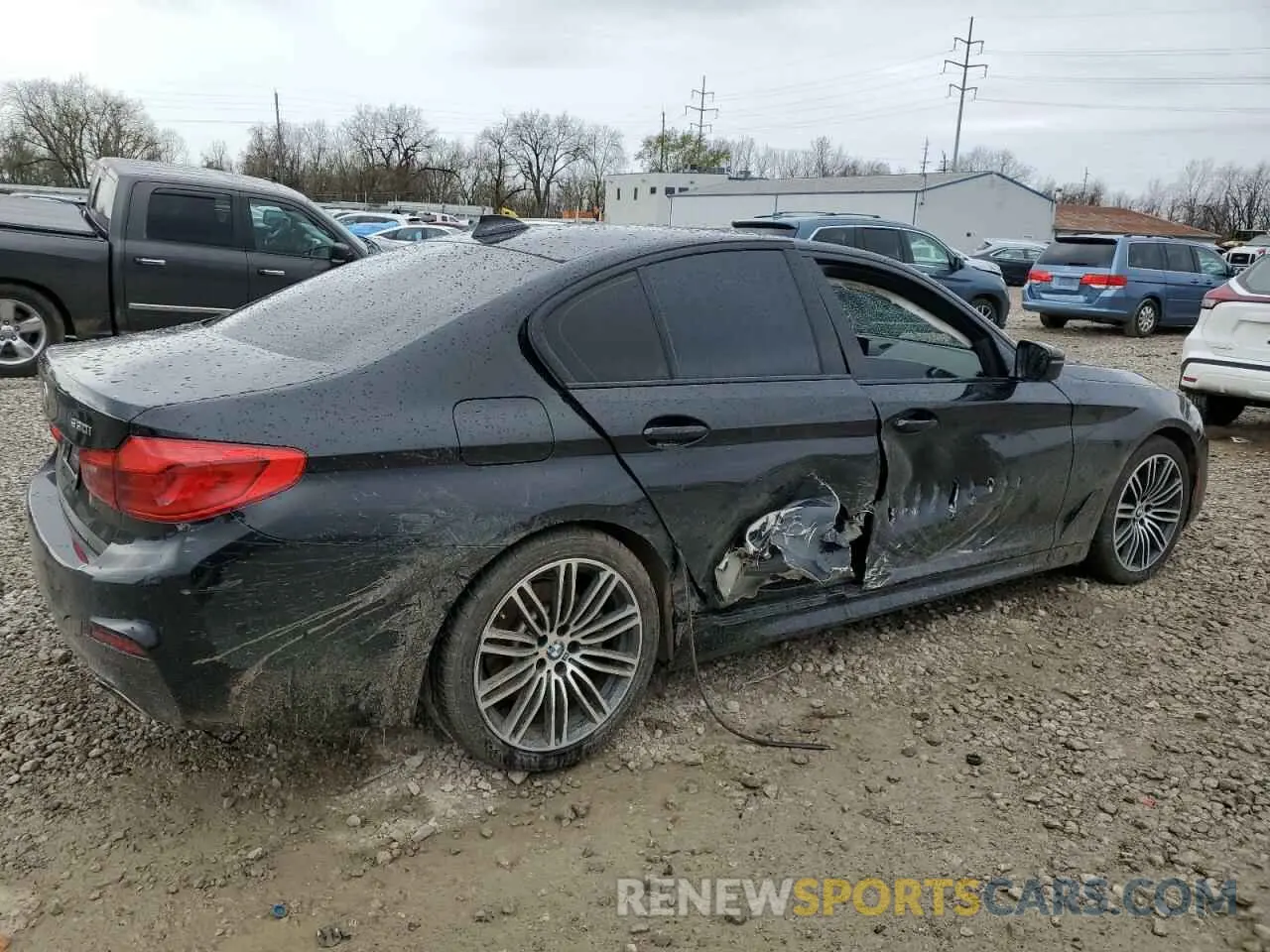 3 Photograph of a damaged car WBAJA7C57KG910379 BMW 5 SERIES 2019