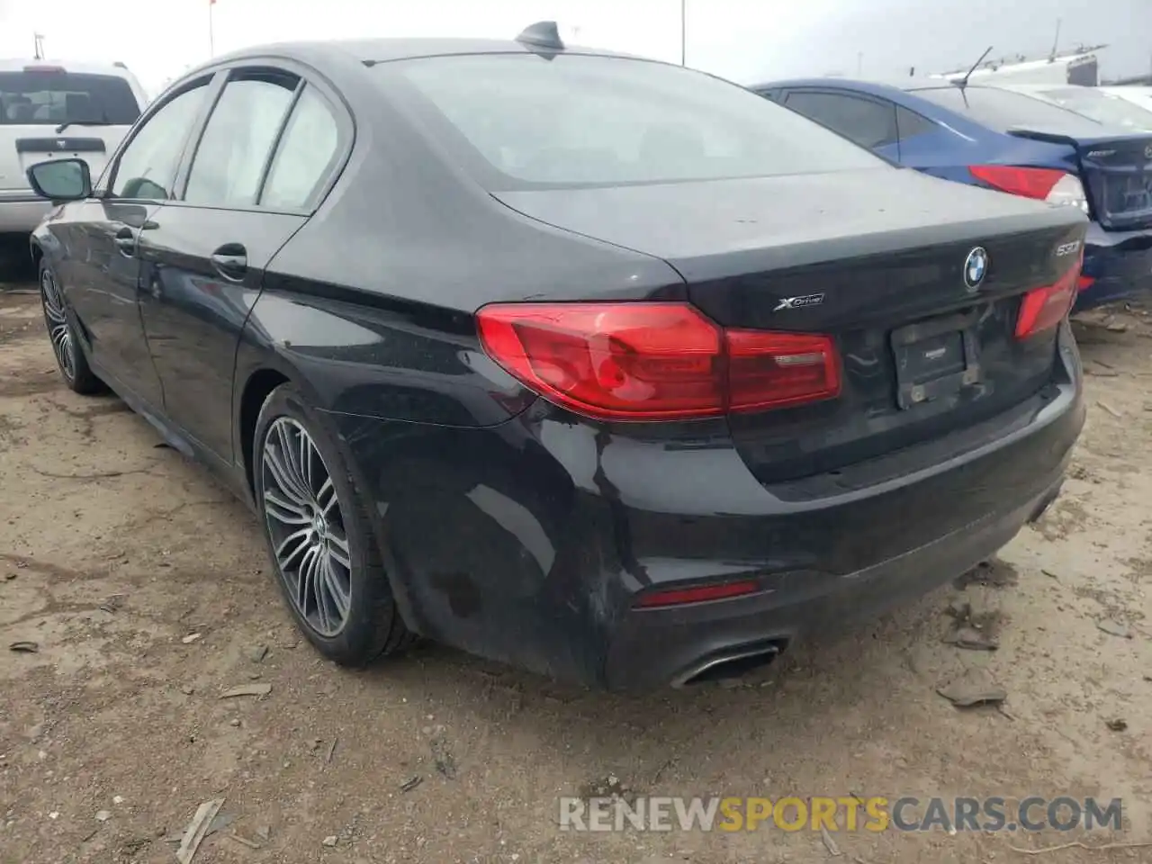 3 Photograph of a damaged car WBAJA7C57KWW05499 BMW 5 SERIES 2019