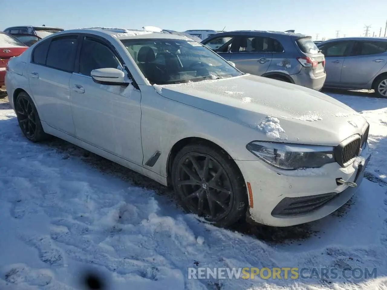 4 Photograph of a damaged car WBAJA7C57KWW07303 BMW 5 SERIES 2019