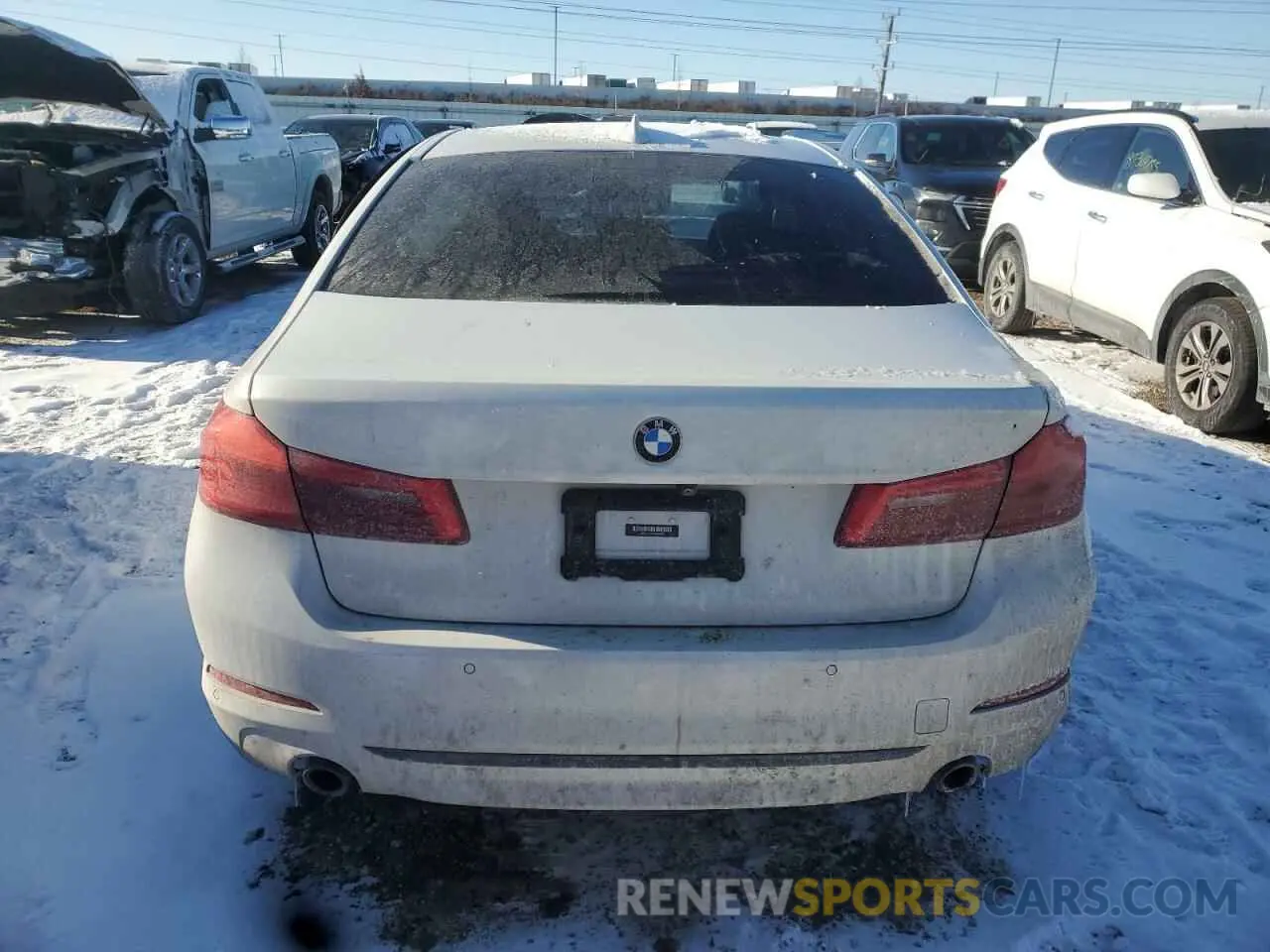 6 Photograph of a damaged car WBAJA7C57KWW07303 BMW 5 SERIES 2019