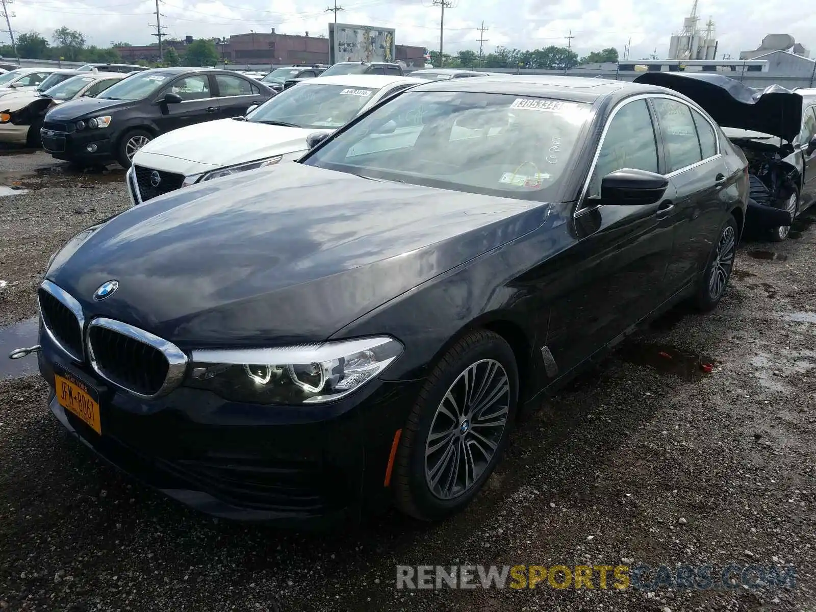 2 Photograph of a damaged car WBAJA7C57KWW18575 BMW 5 SERIES 2019