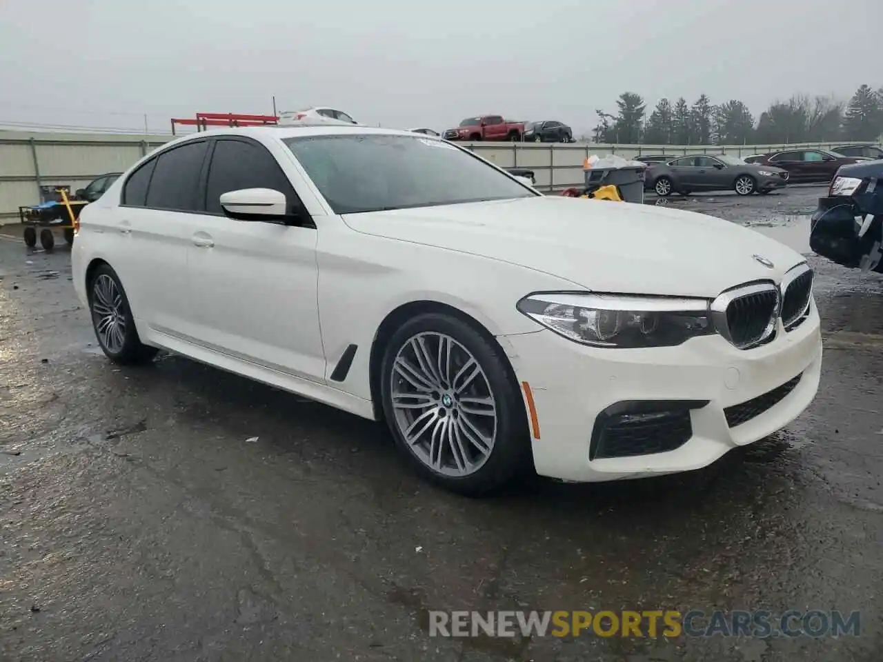 4 Photograph of a damaged car WBAJA7C58KWC77903 BMW 5 SERIES 2019