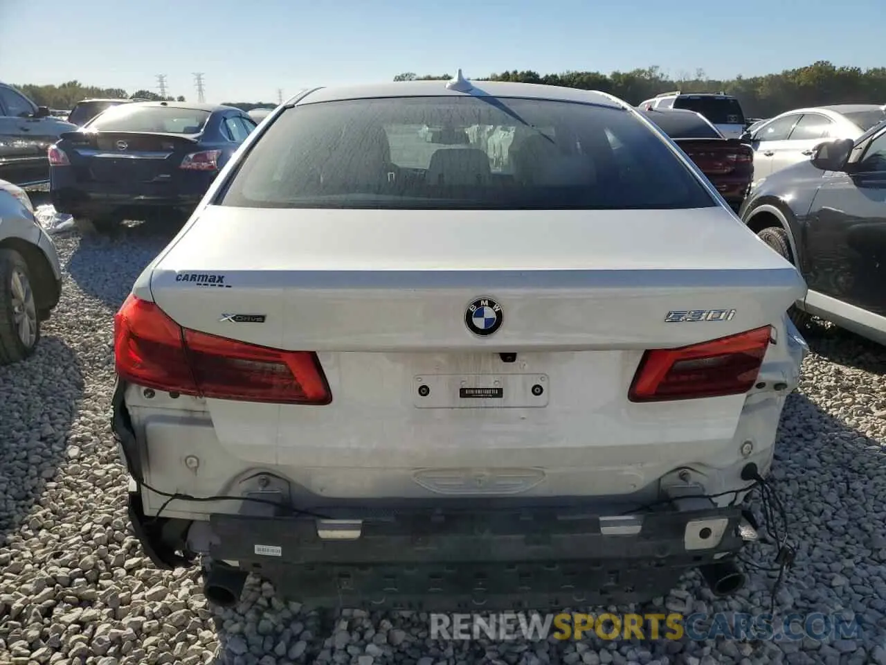 6 Photograph of a damaged car WBAJA7C58KWW11425 BMW 5 SERIES 2019