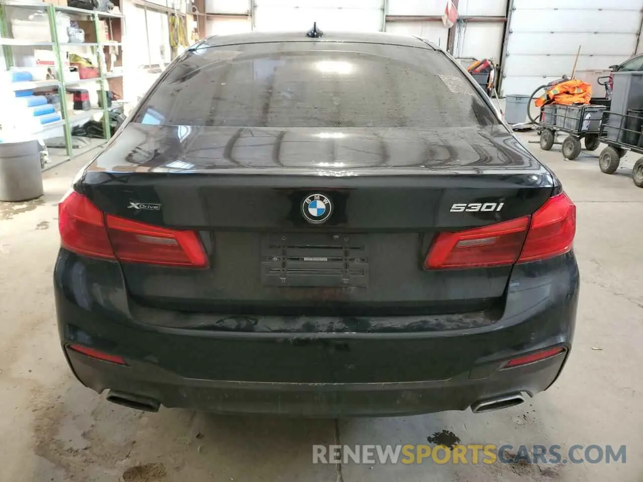 6 Photograph of a damaged car WBAJA7C58KWW22666 BMW 5 SERIES 2019