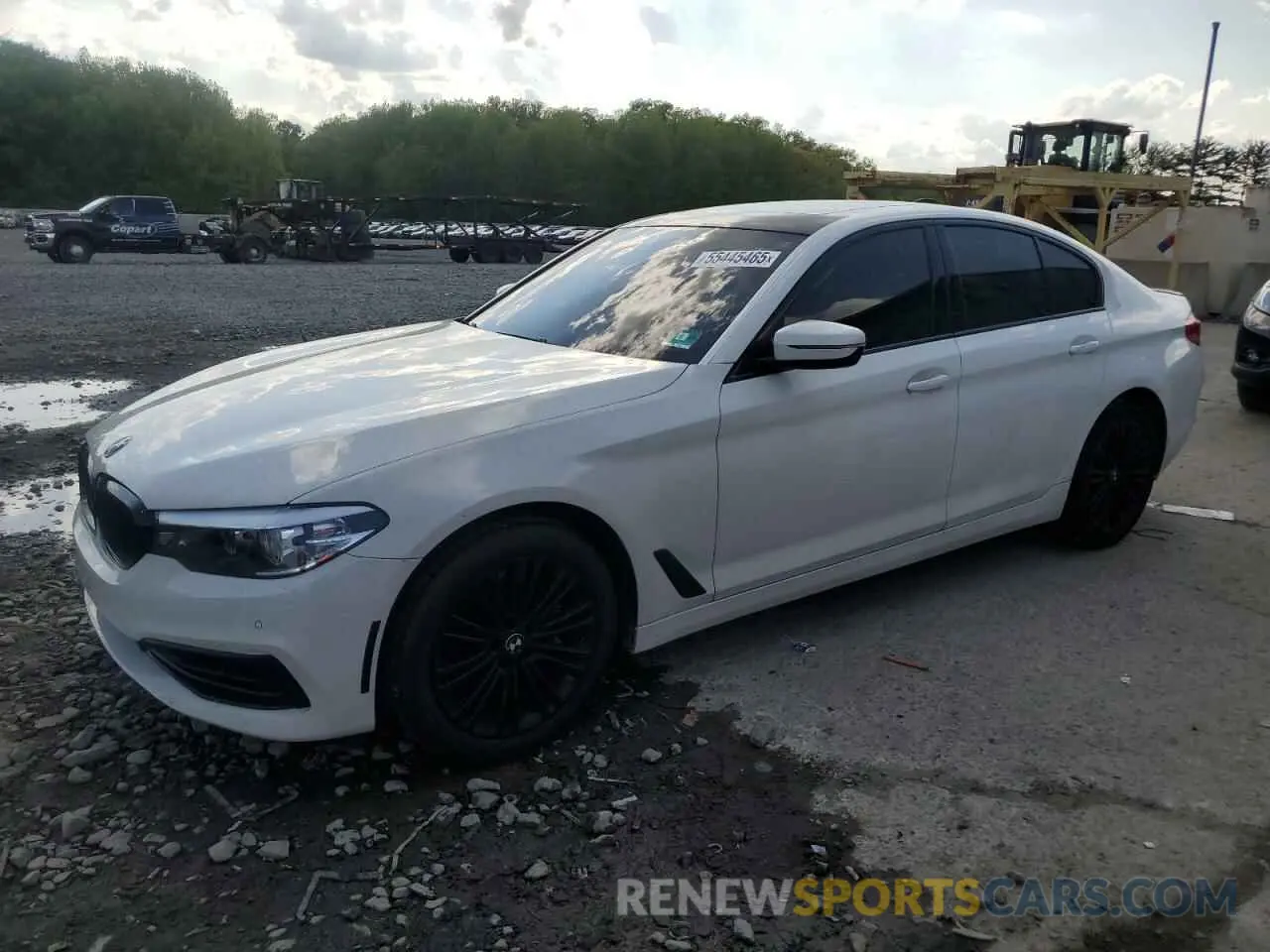 1 Photograph of a damaged car WBAJA7C59KG909766 BMW 5 SERIES 2019