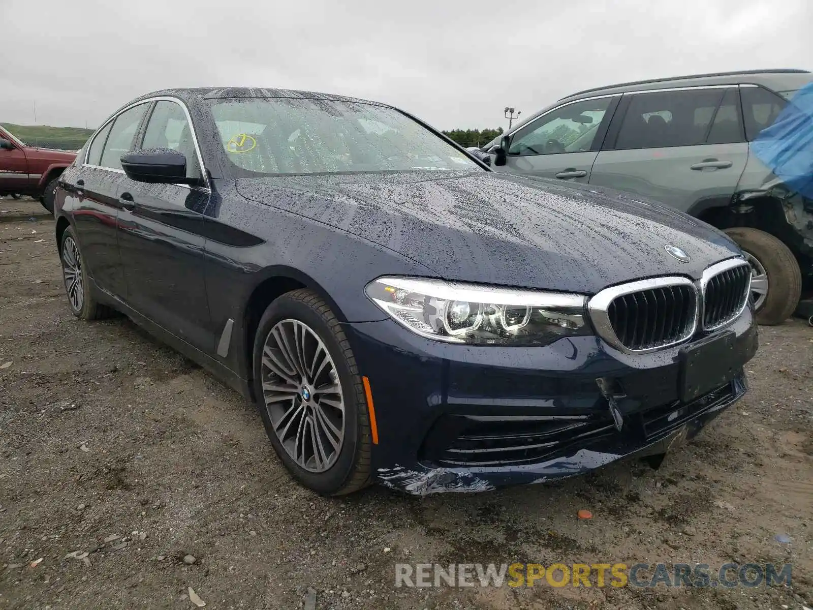 1 Photograph of a damaged car WBAJA7C59KWW49875 BMW 5 SERIES 2019