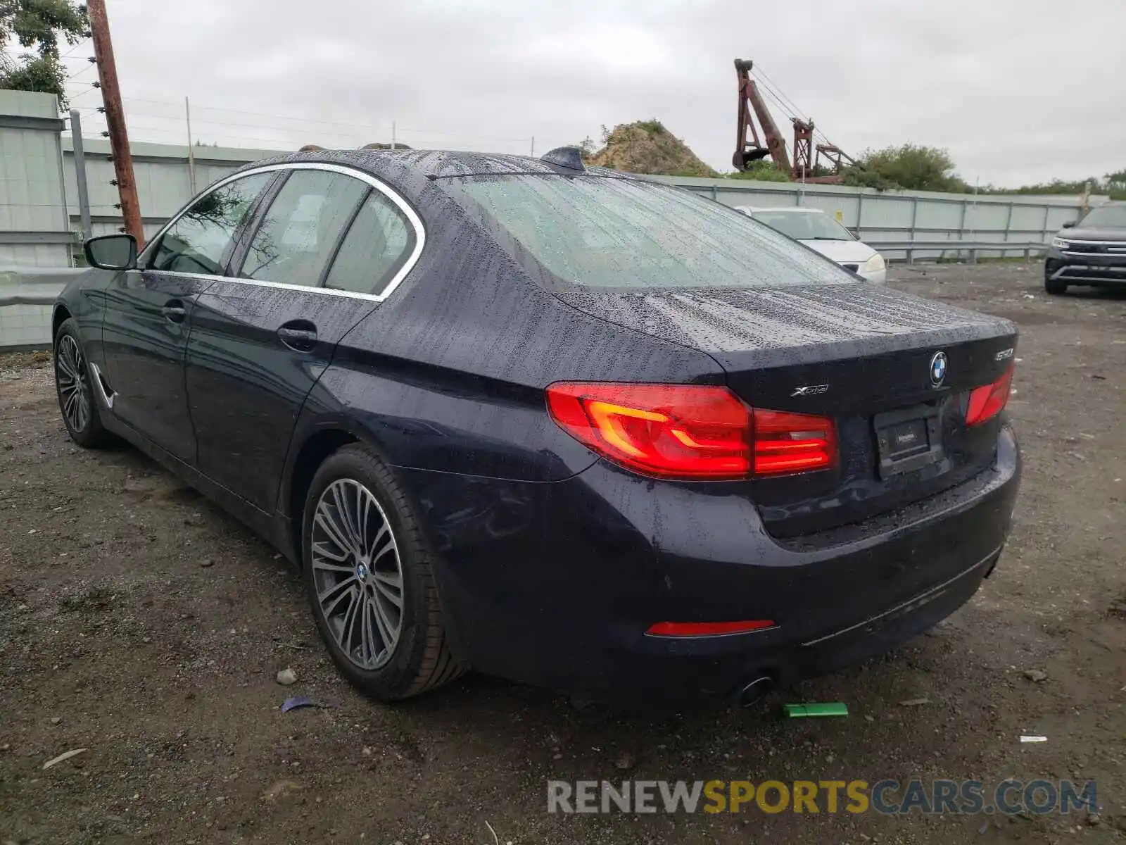 3 Photograph of a damaged car WBAJA7C59KWW49875 BMW 5 SERIES 2019