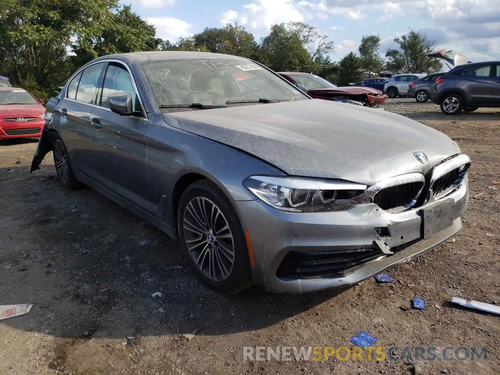 1 Photograph of a damaged car WBAJA7C5XKG910697 BMW 5 SERIES 2019