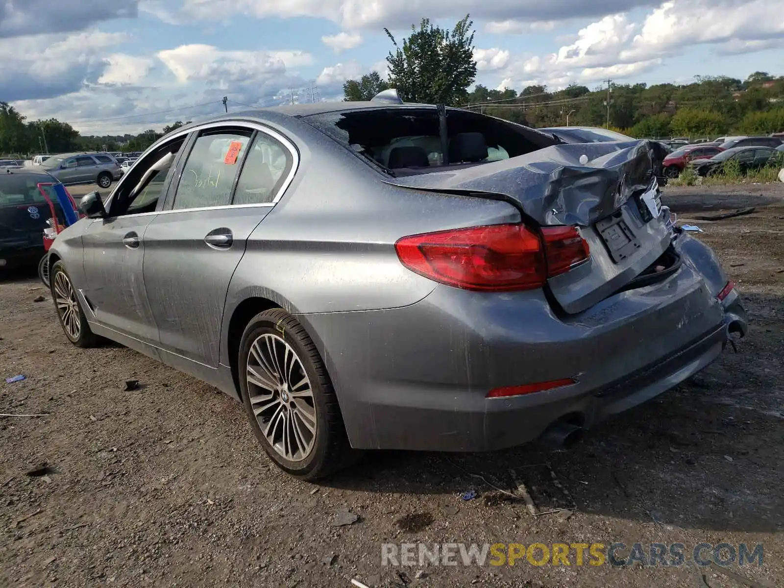 3 Photograph of a damaged car WBAJA7C5XKG910697 BMW 5 SERIES 2019