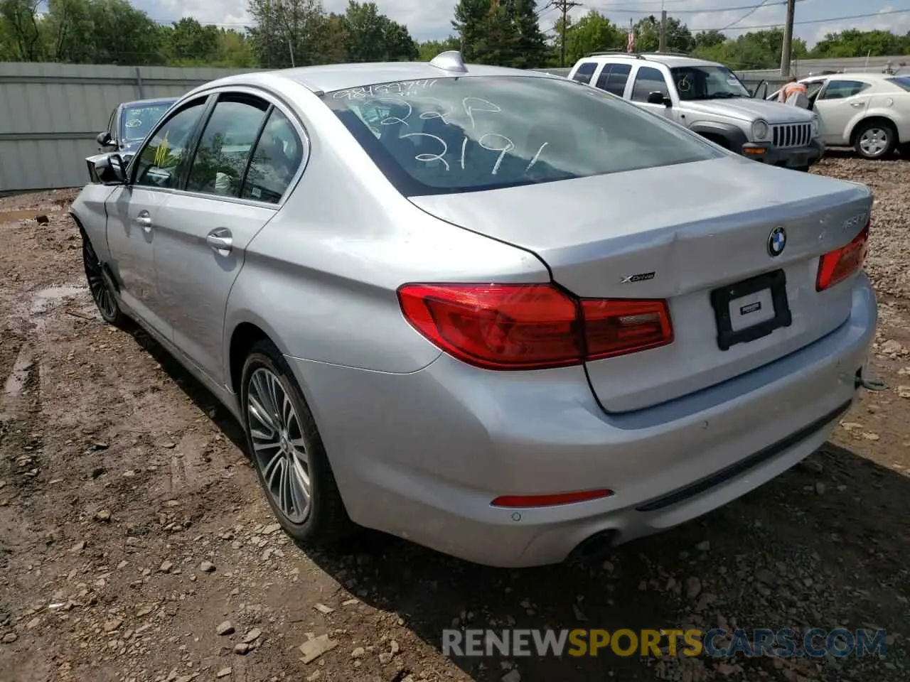 3 Photograph of a damaged car WBAJA7C5XKG910859 BMW 5 SERIES 2019