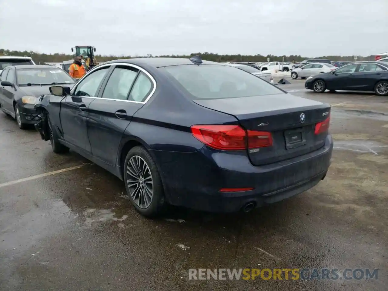 3 Photograph of a damaged car WBAJA7C5XKG911834 BMW 5 SERIES 2019