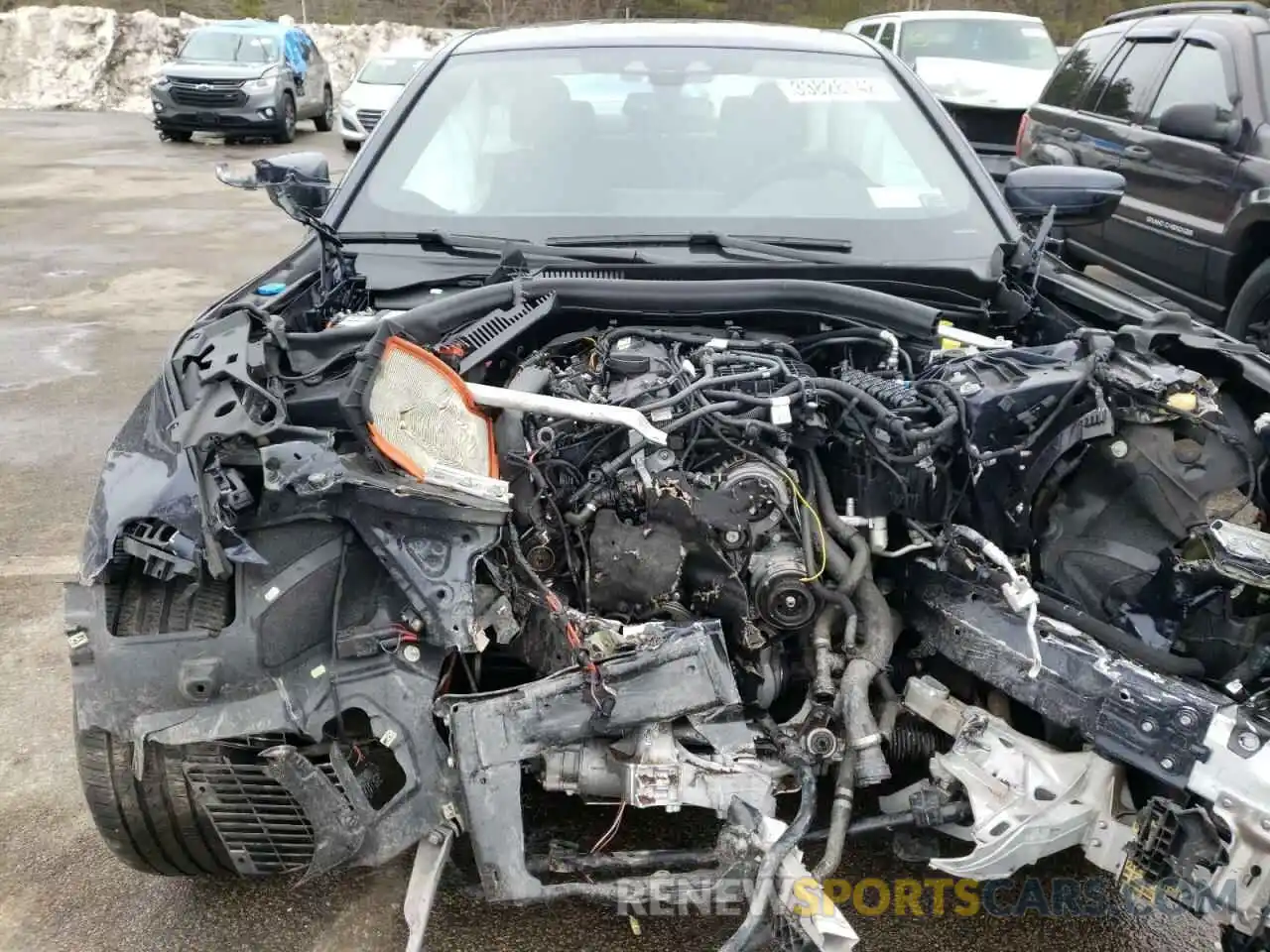 7 Photograph of a damaged car WBAJA7C5XKG911834 BMW 5 SERIES 2019