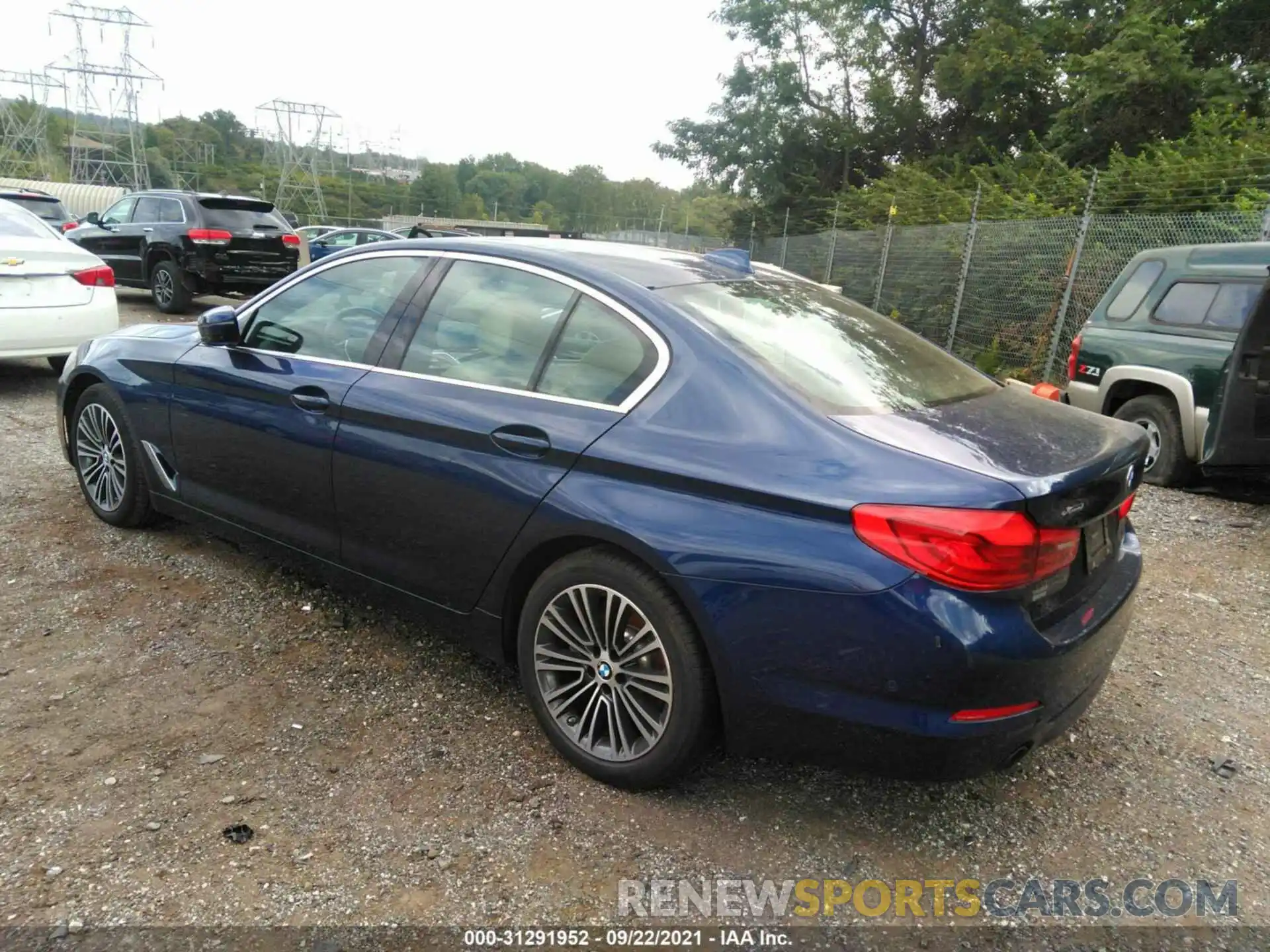 3 Photograph of a damaged car WBAJA7C5XKWW23138 BMW 5 SERIES 2019