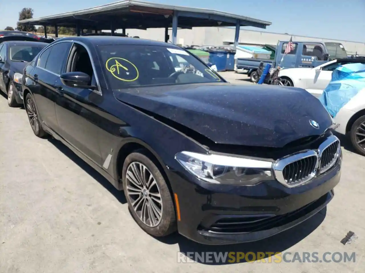 1 Photograph of a damaged car WBAJA9C51KB253961 BMW 5 SERIES 2019