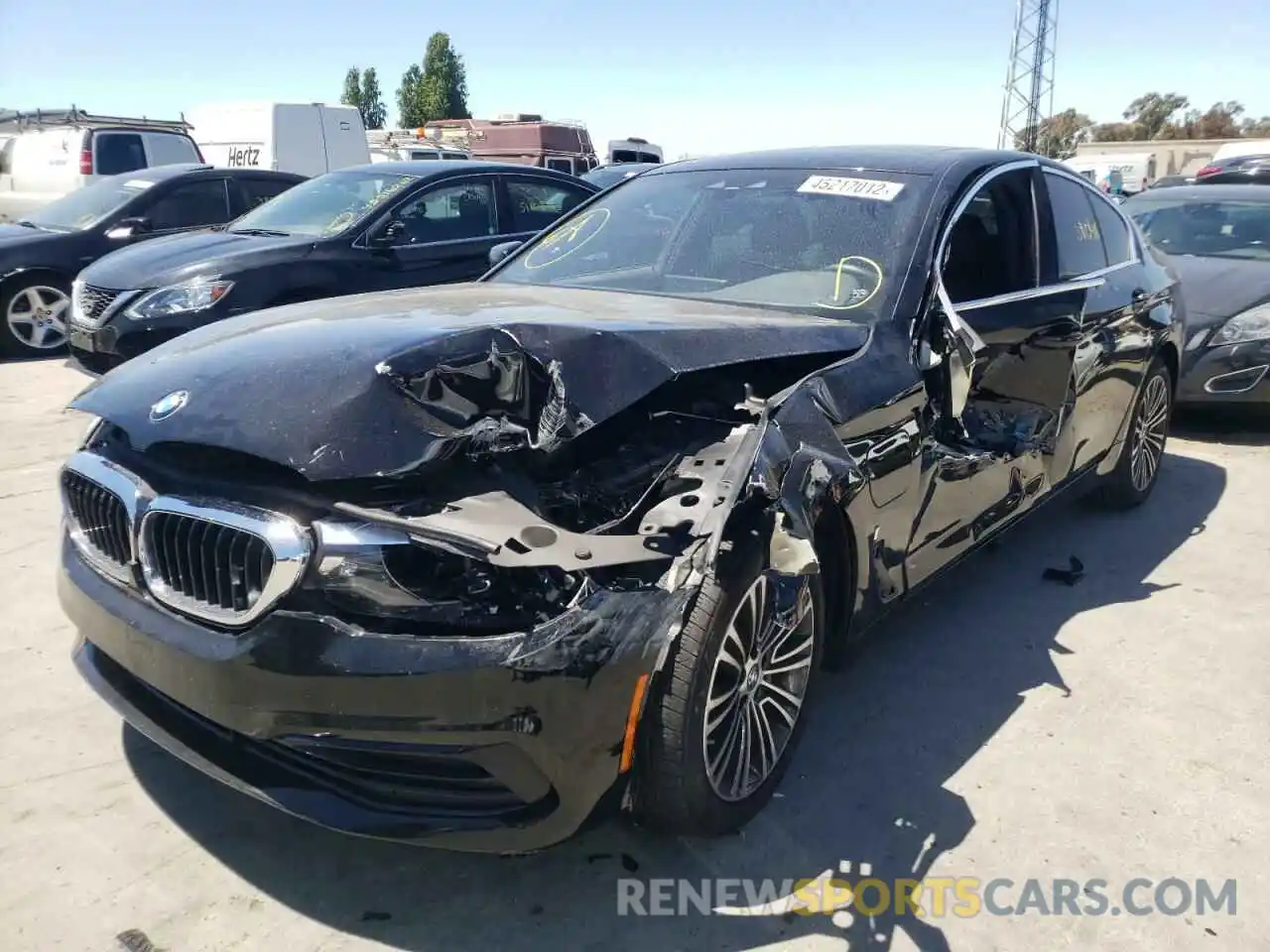 9 Photograph of a damaged car WBAJA9C51KB253961 BMW 5 SERIES 2019