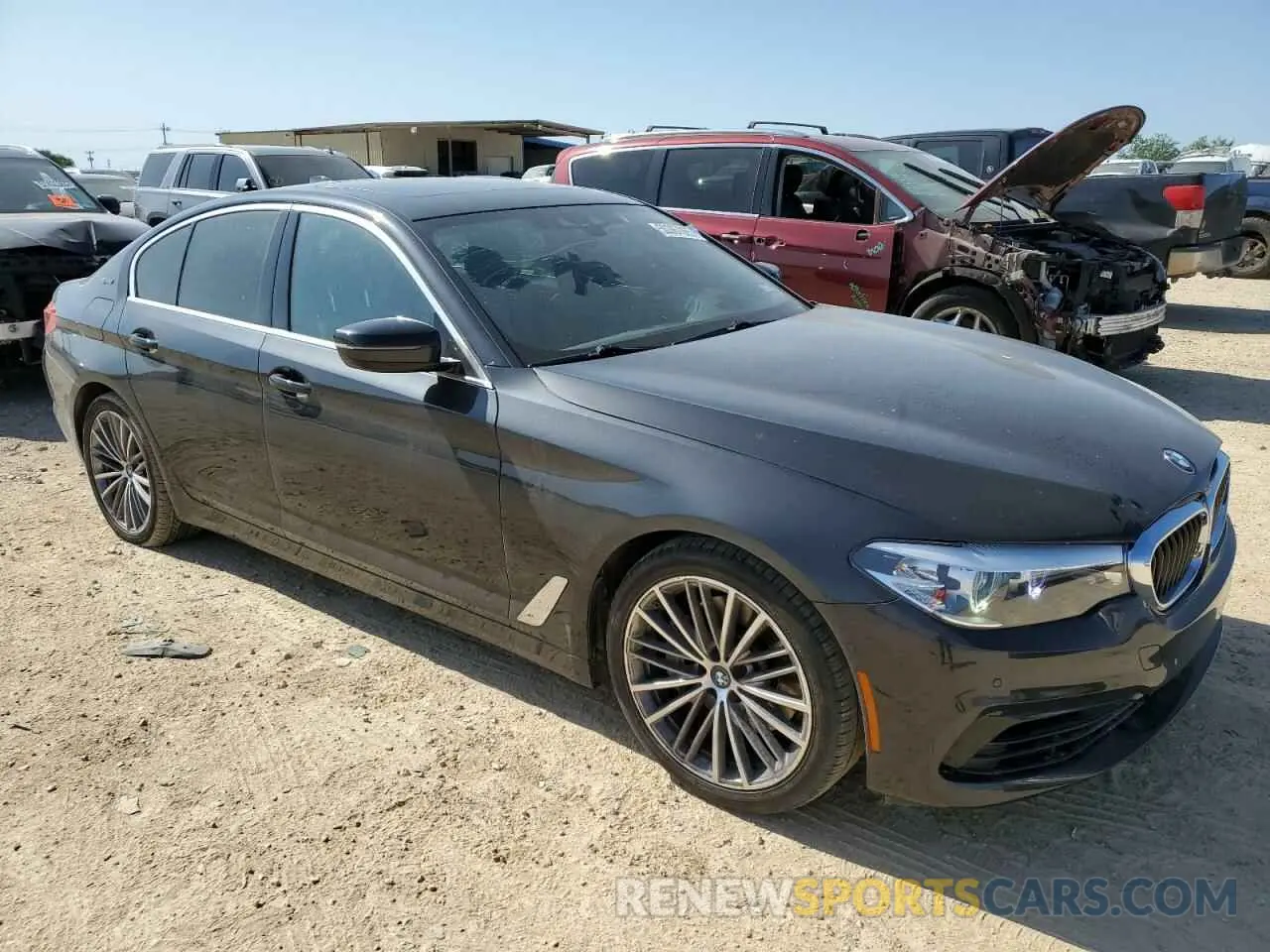 4 Photograph of a damaged car WBAJA9C52KB389192 BMW 5 SERIES 2019