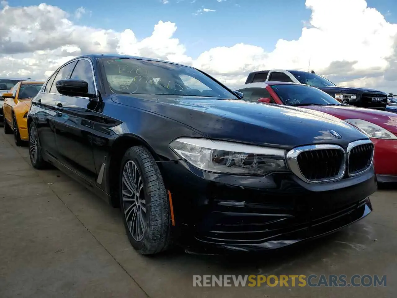 1 Photograph of a damaged car WBAJA9C54KB388674 BMW 5 SERIES 2019