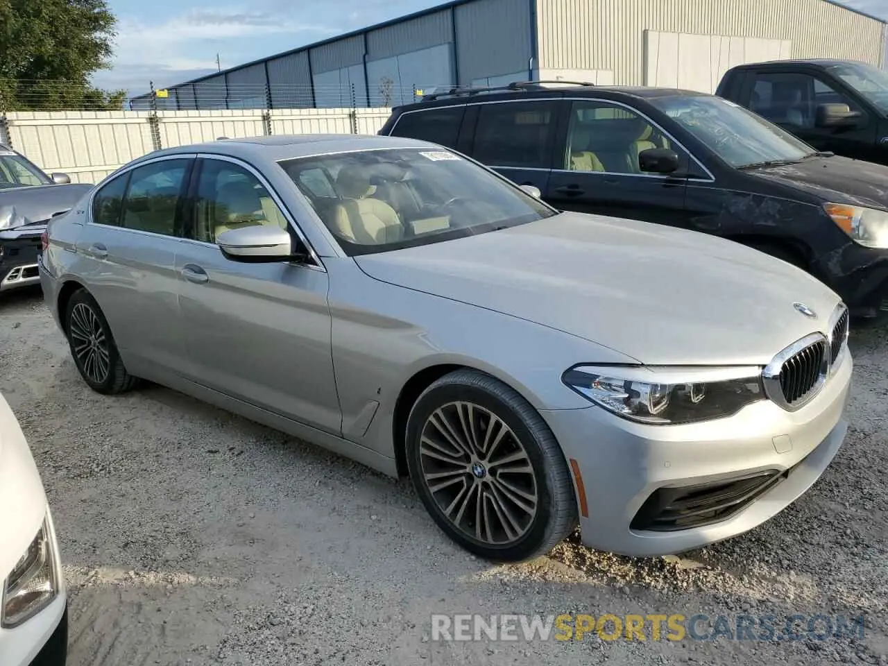 4 Photograph of a damaged car WBAJA9C54KB399240 BMW 5 SERIES 2019