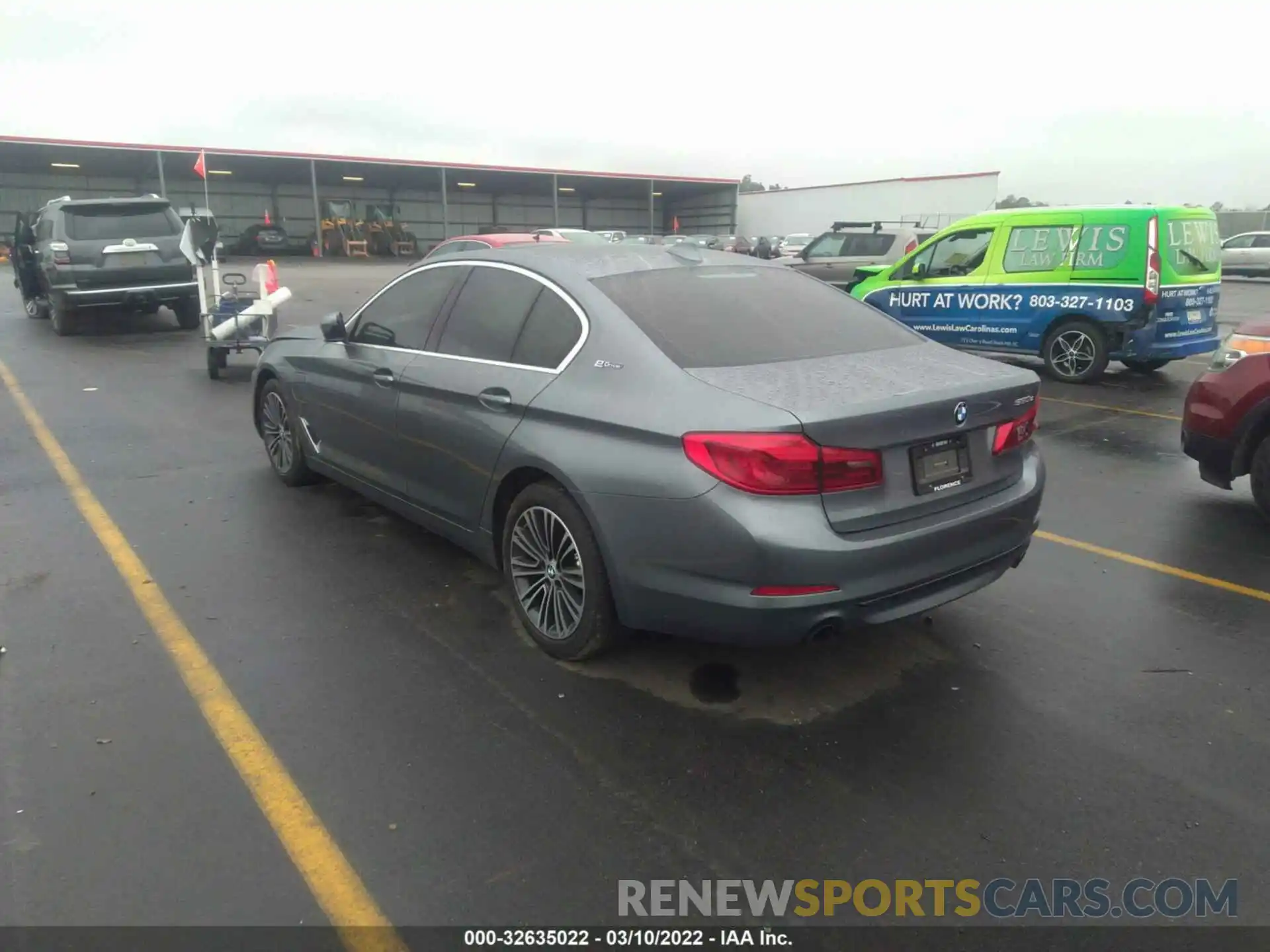 3 Photograph of a damaged car WBAJA9C56KB388515 BMW 5 SERIES 2019