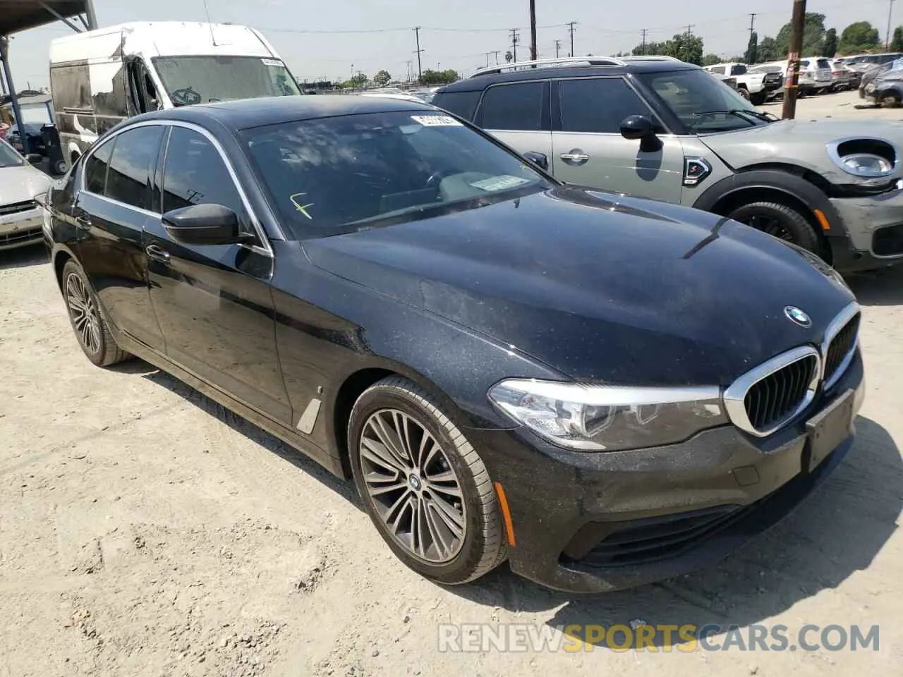 1 Photograph of a damaged car WBAJA9C56KB391804 BMW 5 SERIES 2019