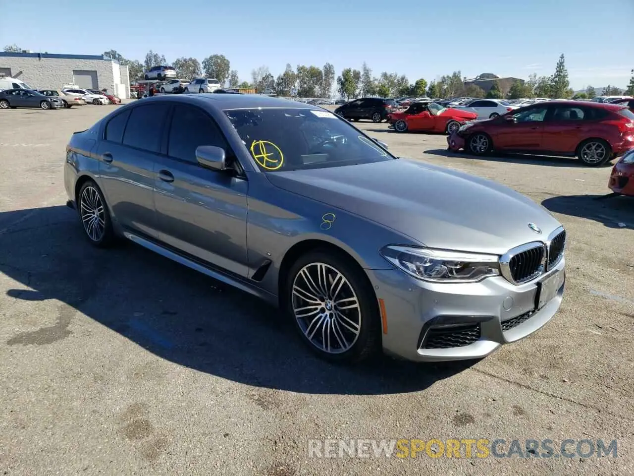 4 Photograph of a damaged car WBAJA9C56KB393133 BMW 5 SERIES 2019