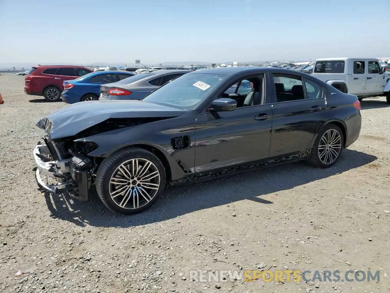 1 Photograph of a damaged car WBAJA9C56KB398509 BMW 5 SERIES 2019