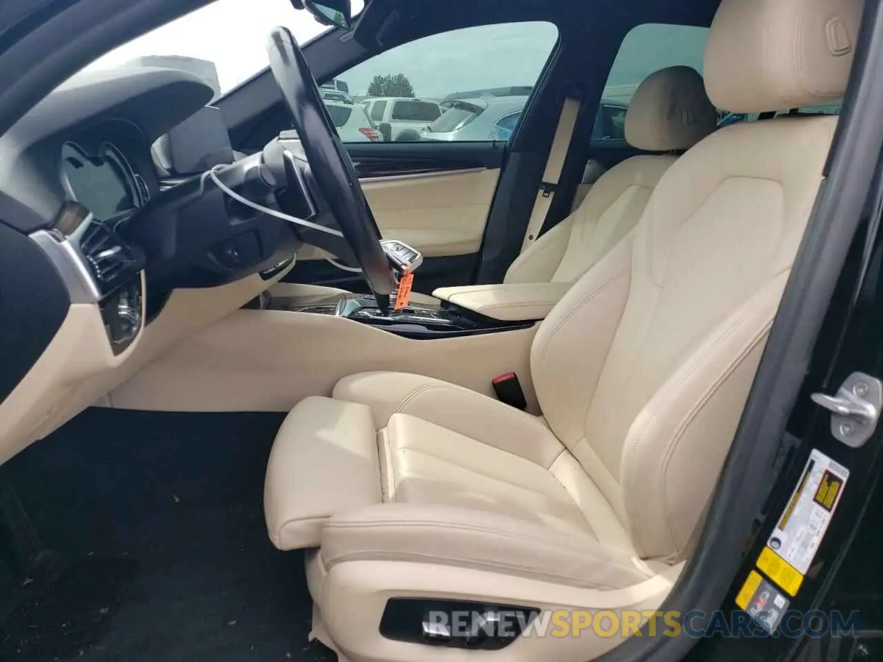 7 Photograph of a damaged car WBAJA9C56KB398834 BMW 5 SERIES 2019