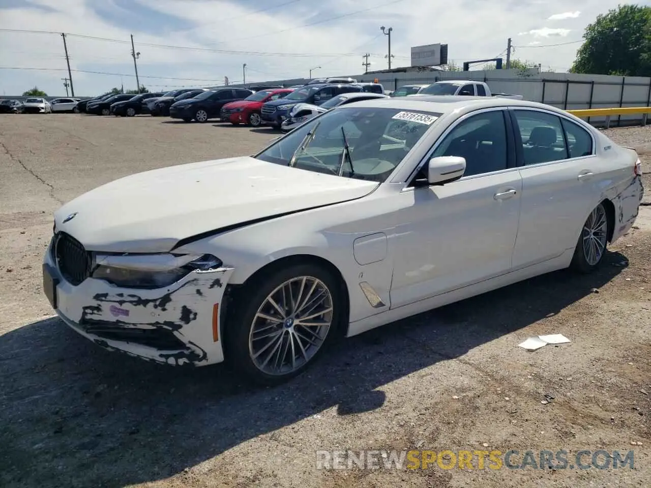 1 Photograph of a damaged car WBAJA9C57KB254922 BMW 5 SERIES 2019