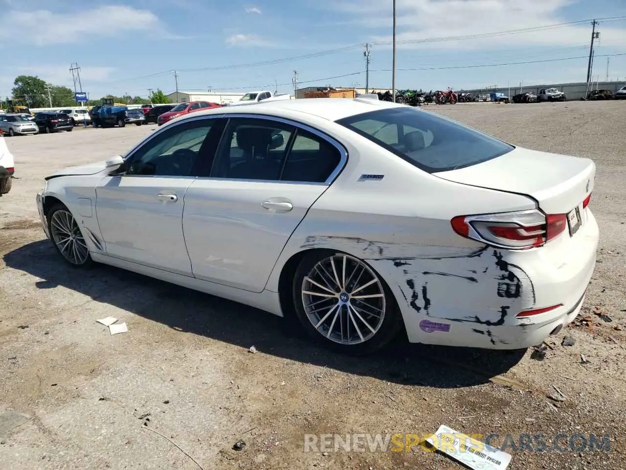 2 Photograph of a damaged car WBAJA9C57KB254922 BMW 5 SERIES 2019