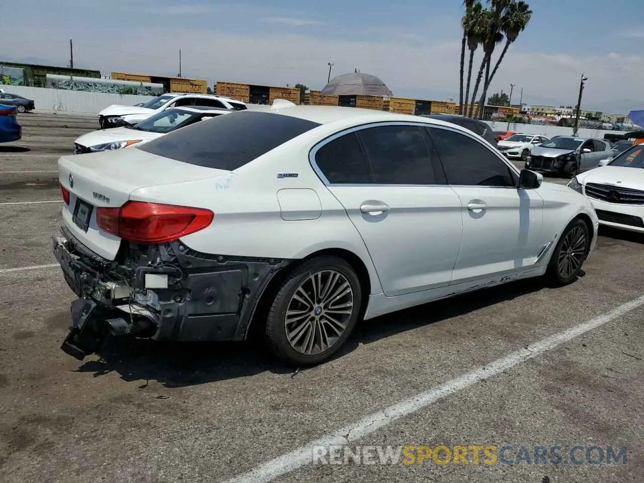 3 Photograph of a damaged car WBAJA9C58KB254671 BMW 5 SERIES 2019