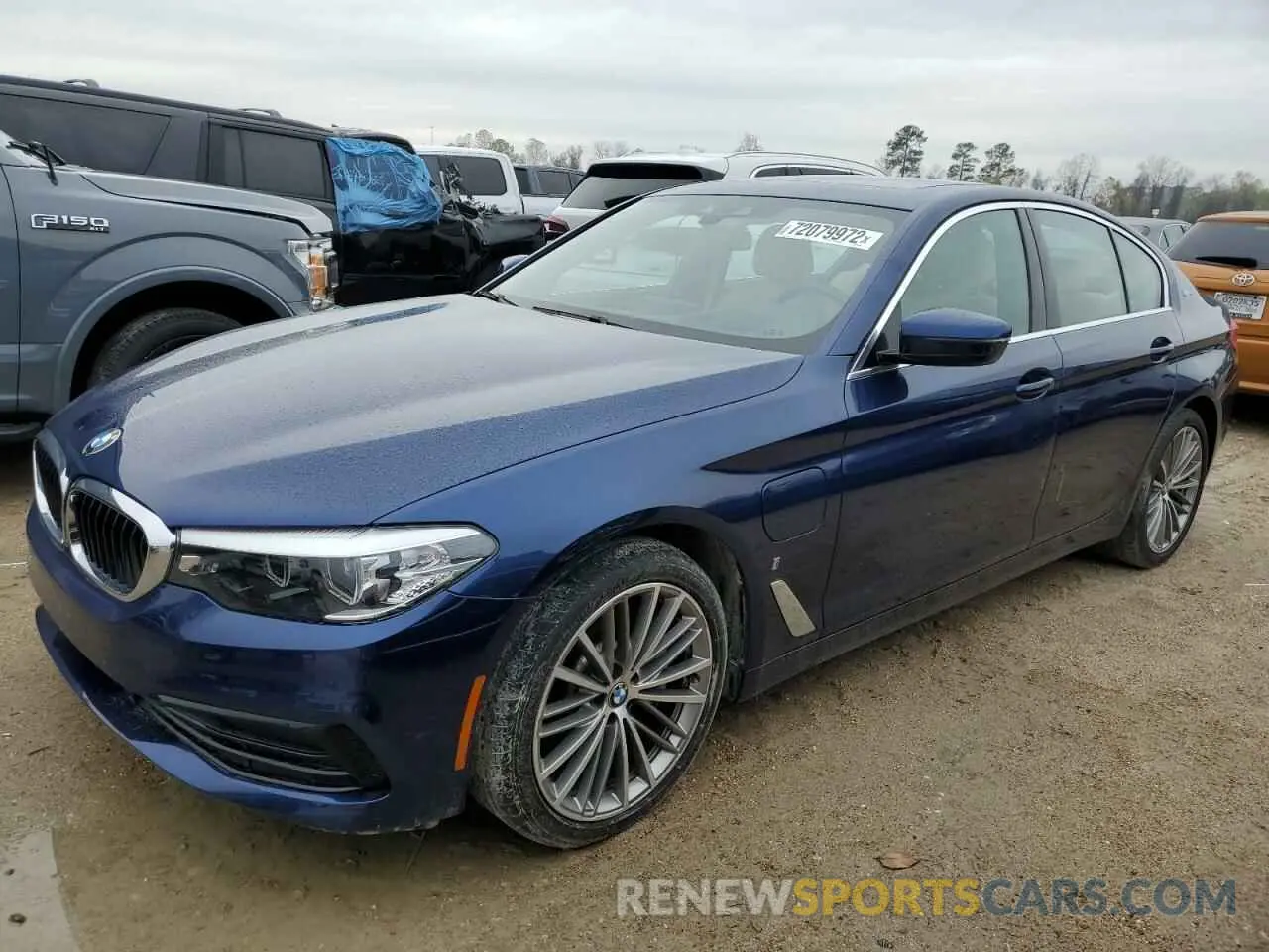 1 Photograph of a damaged car WBAJA9C58KB393506 BMW 5 SERIES 2019