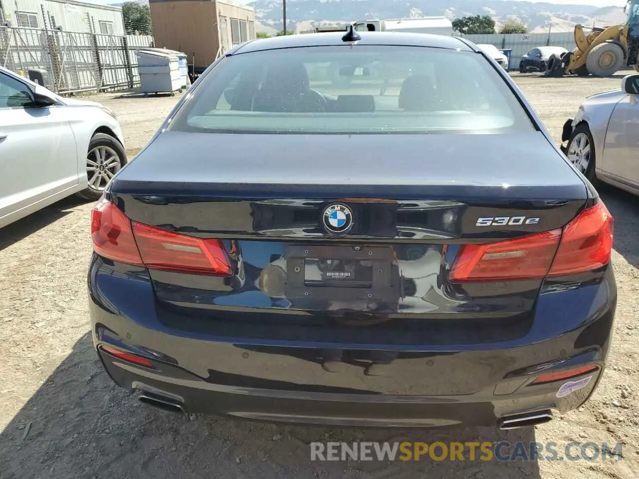 6 Photograph of a damaged car WBAJA9C5XKB391885 BMW 5 SERIES 2019