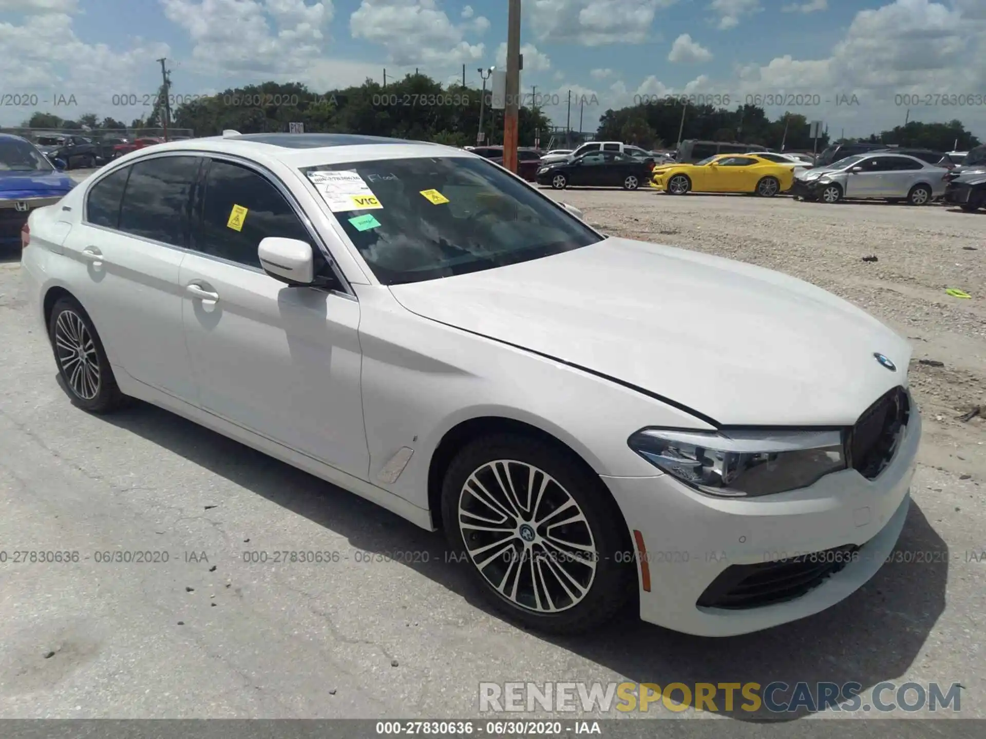 1 Photograph of a damaged car WBAJA9C5XKB392437 BMW 5 SERIES 2019