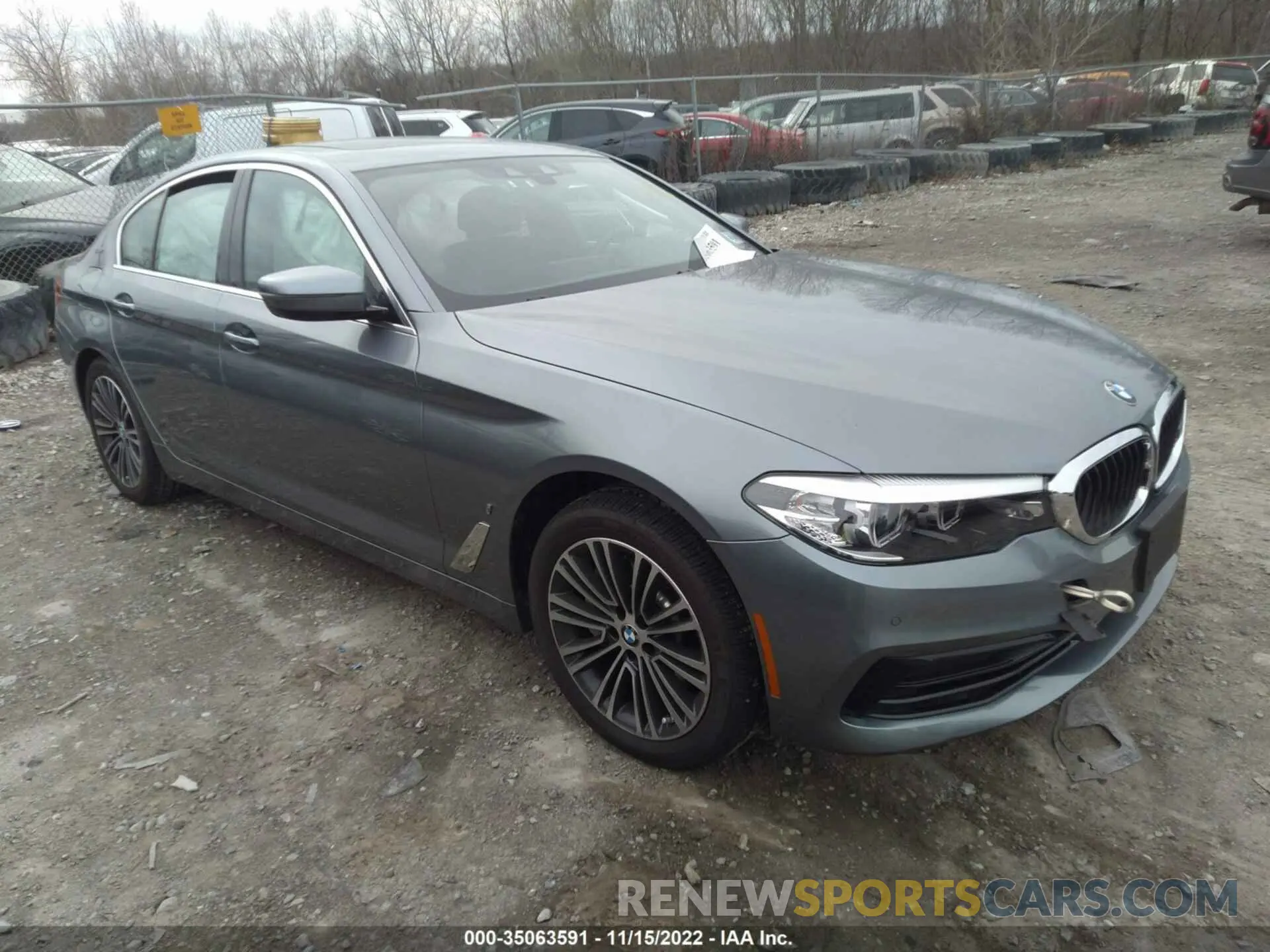 1 Photograph of a damaged car WBAJB1C51KB376612 BMW 5 SERIES 2019