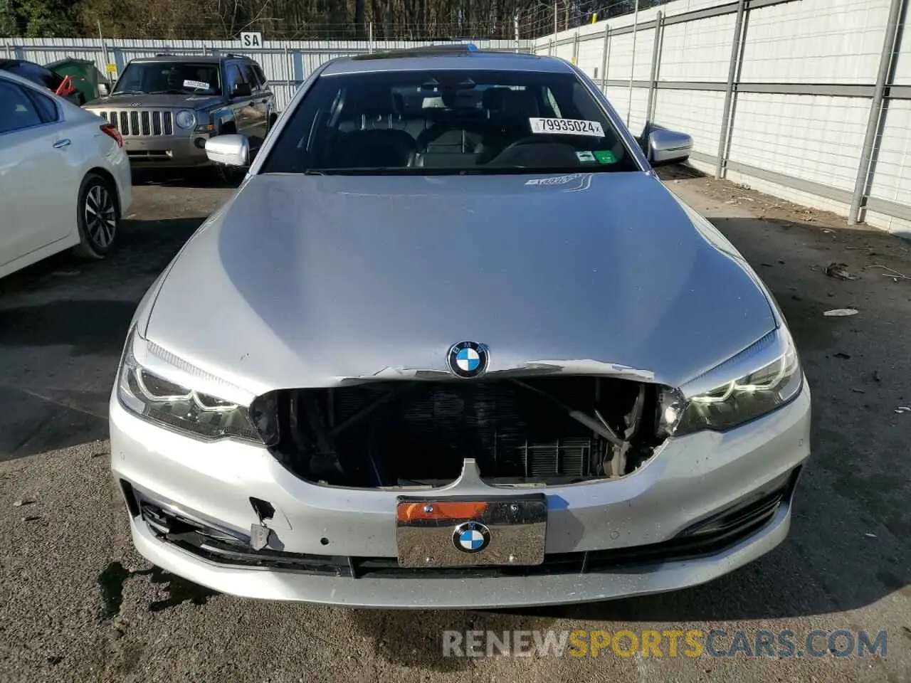 5 Photograph of a damaged car WBAJB1C56KB375617 BMW 5 SERIES 2019