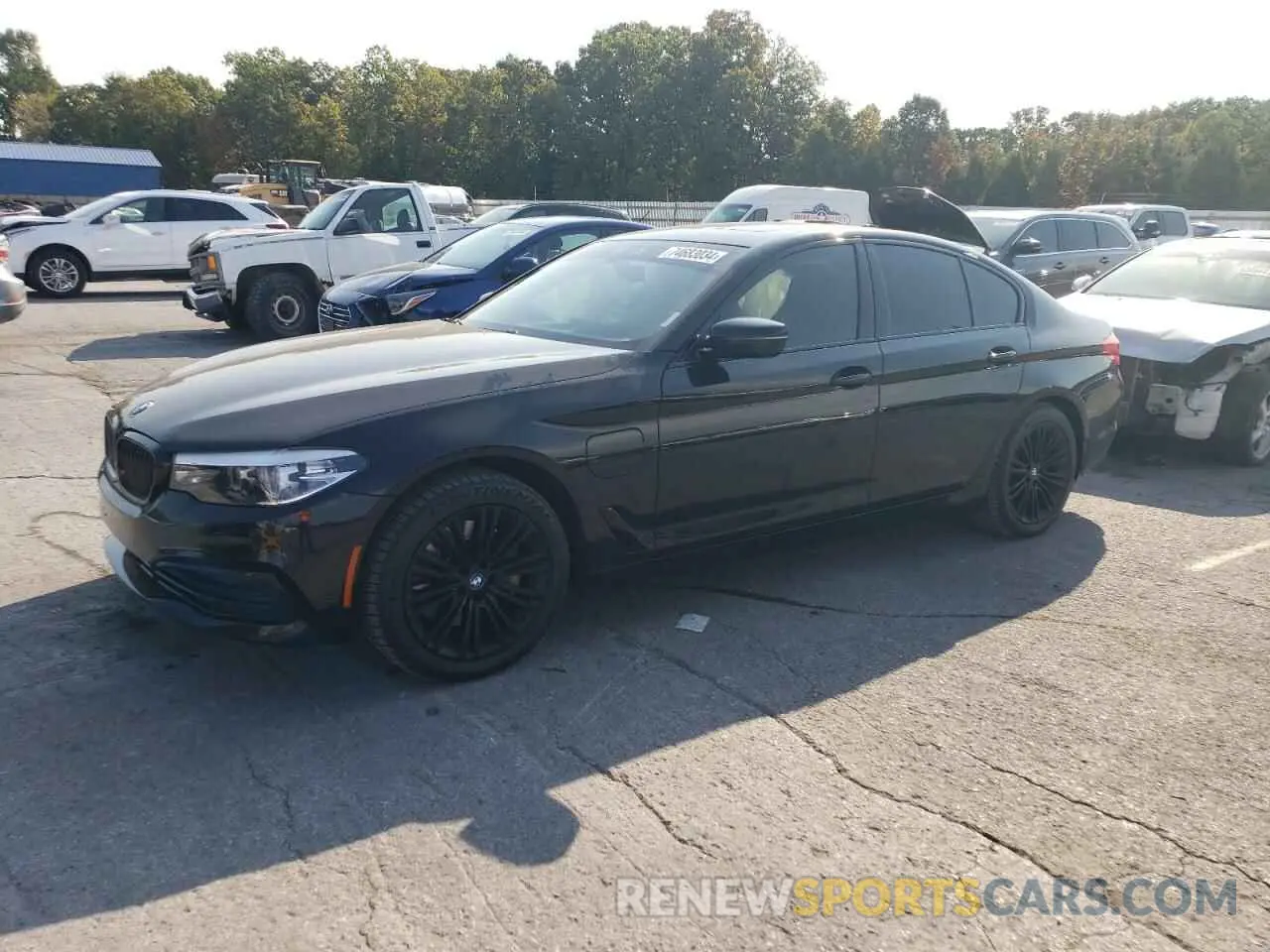 1 Photograph of a damaged car WBAJB1C5XKB376818 BMW 5 SERIES 2019