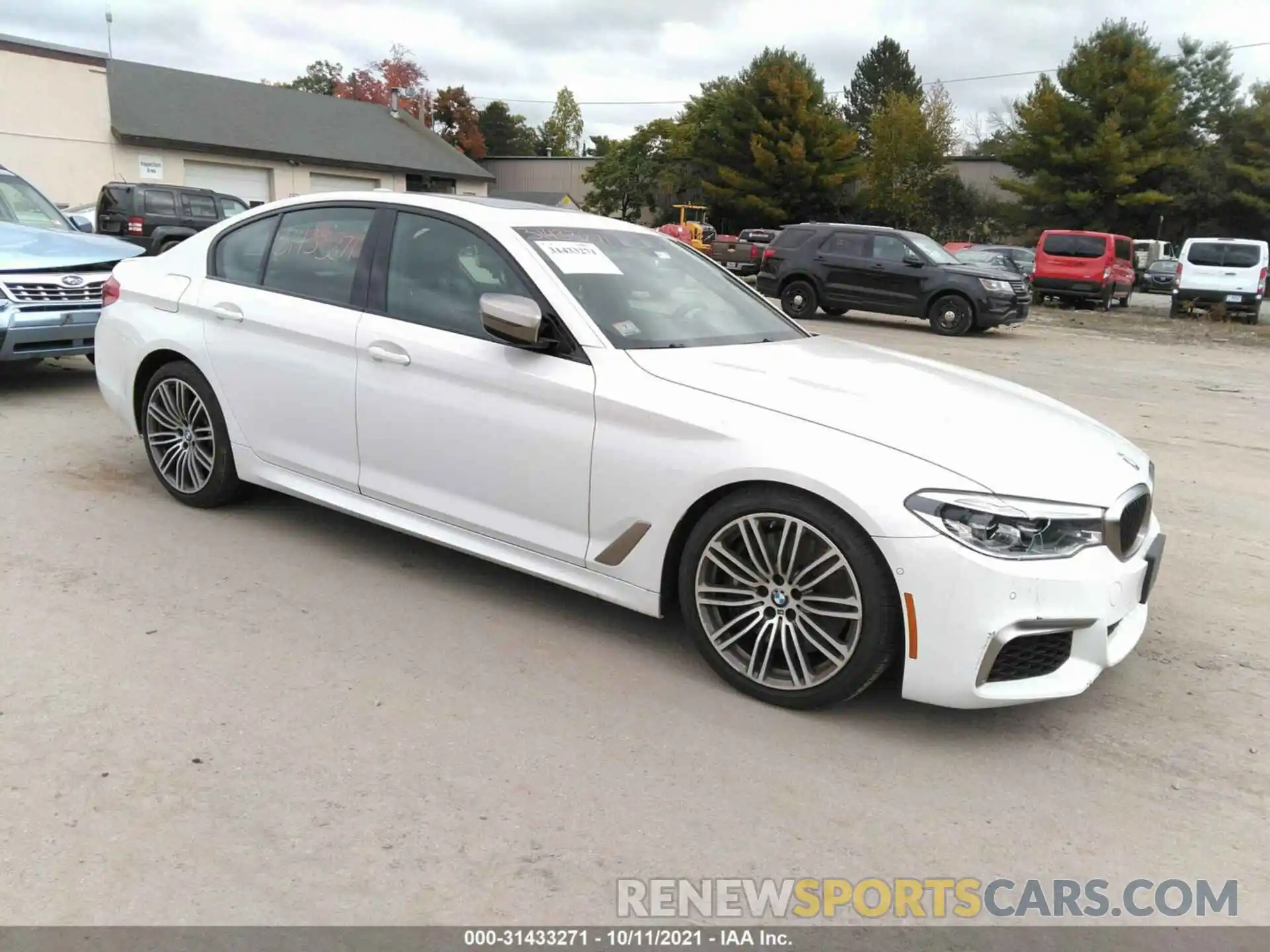 1 Photograph of a damaged car WBAJB9C52KB289087 BMW 5 SERIES 2019