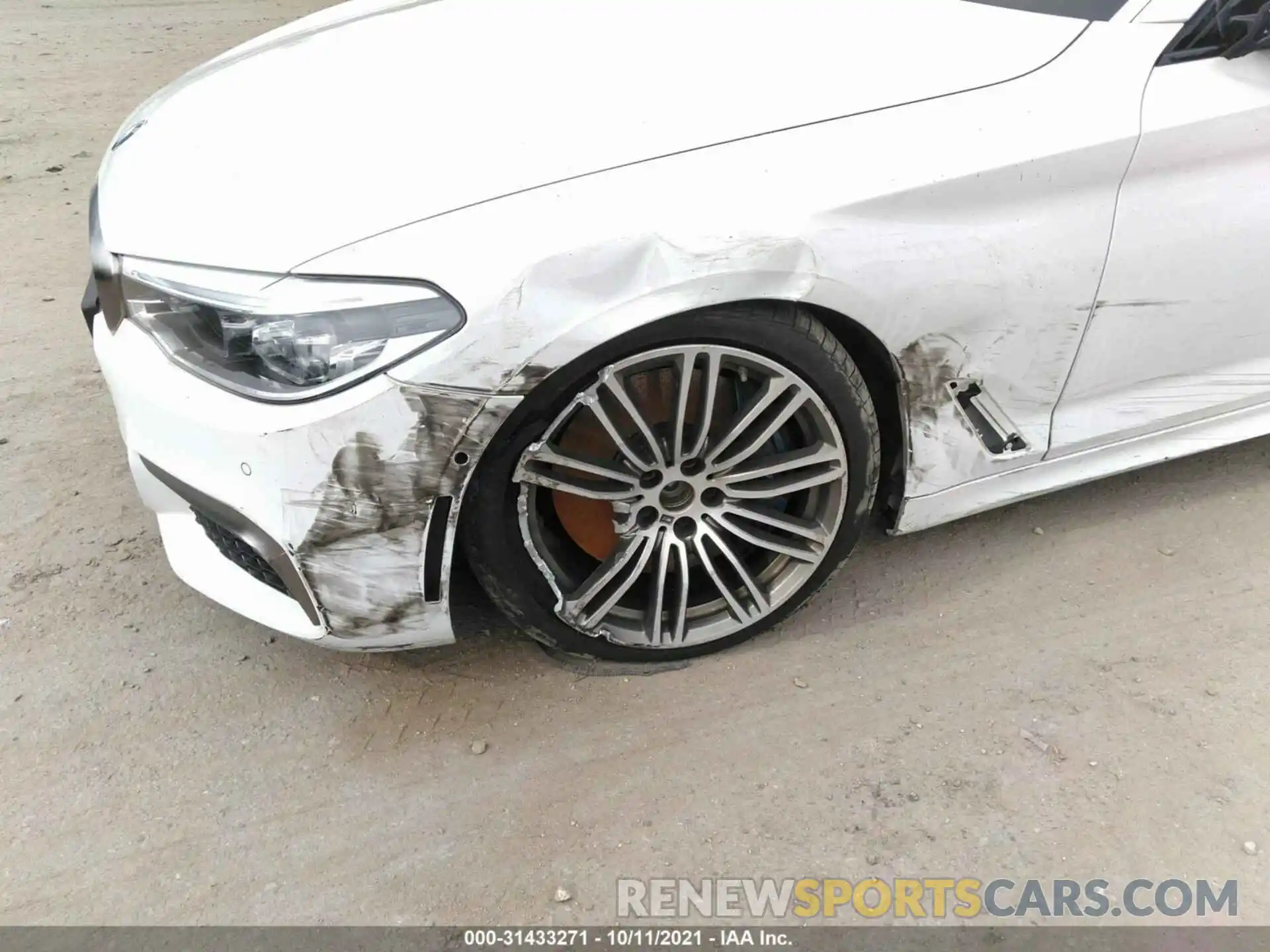 6 Photograph of a damaged car WBAJB9C52KB289087 BMW 5 SERIES 2019