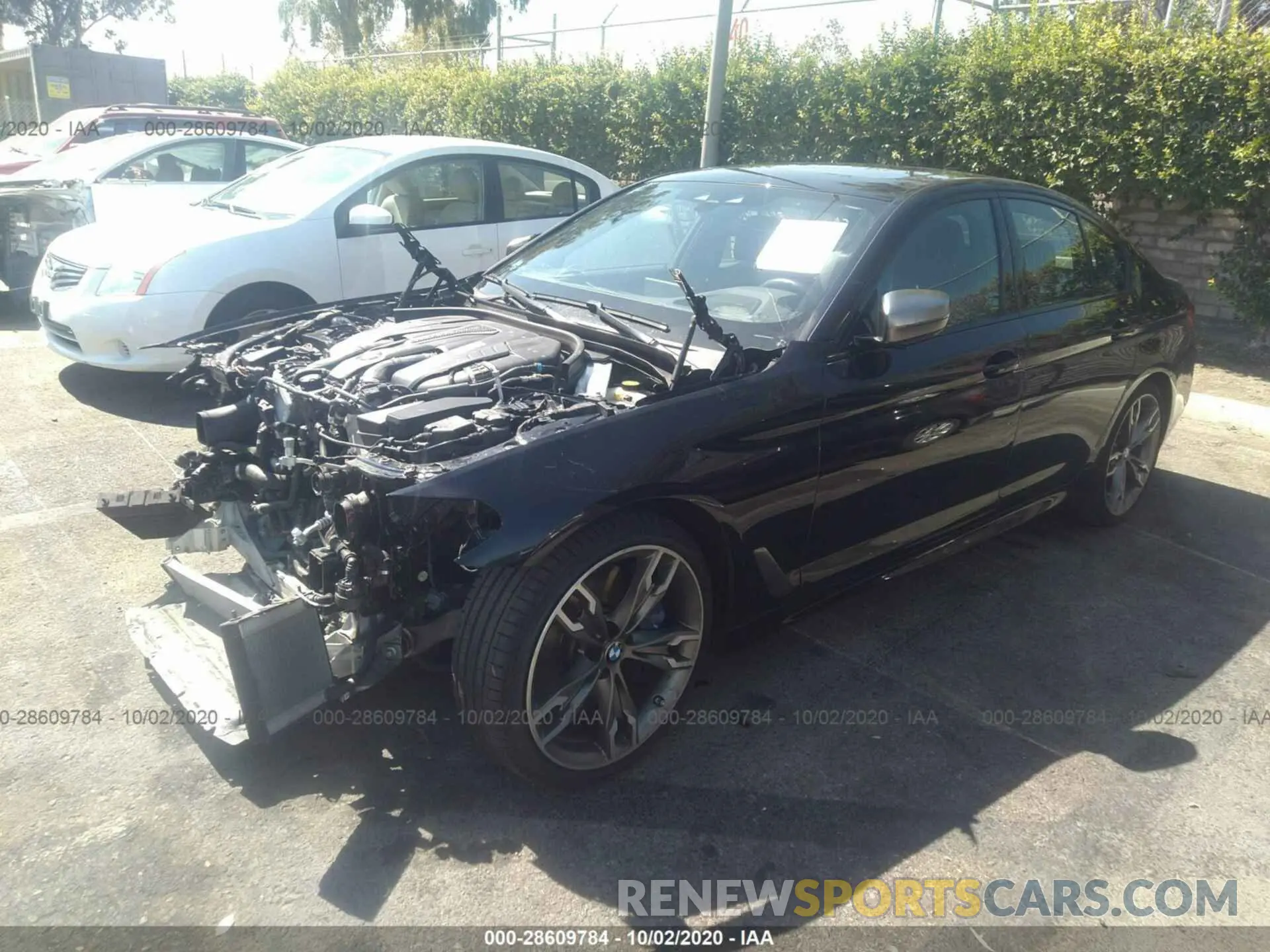 2 Photograph of a damaged car WBAJB9C54KB289222 BMW 5 SERIES 2019